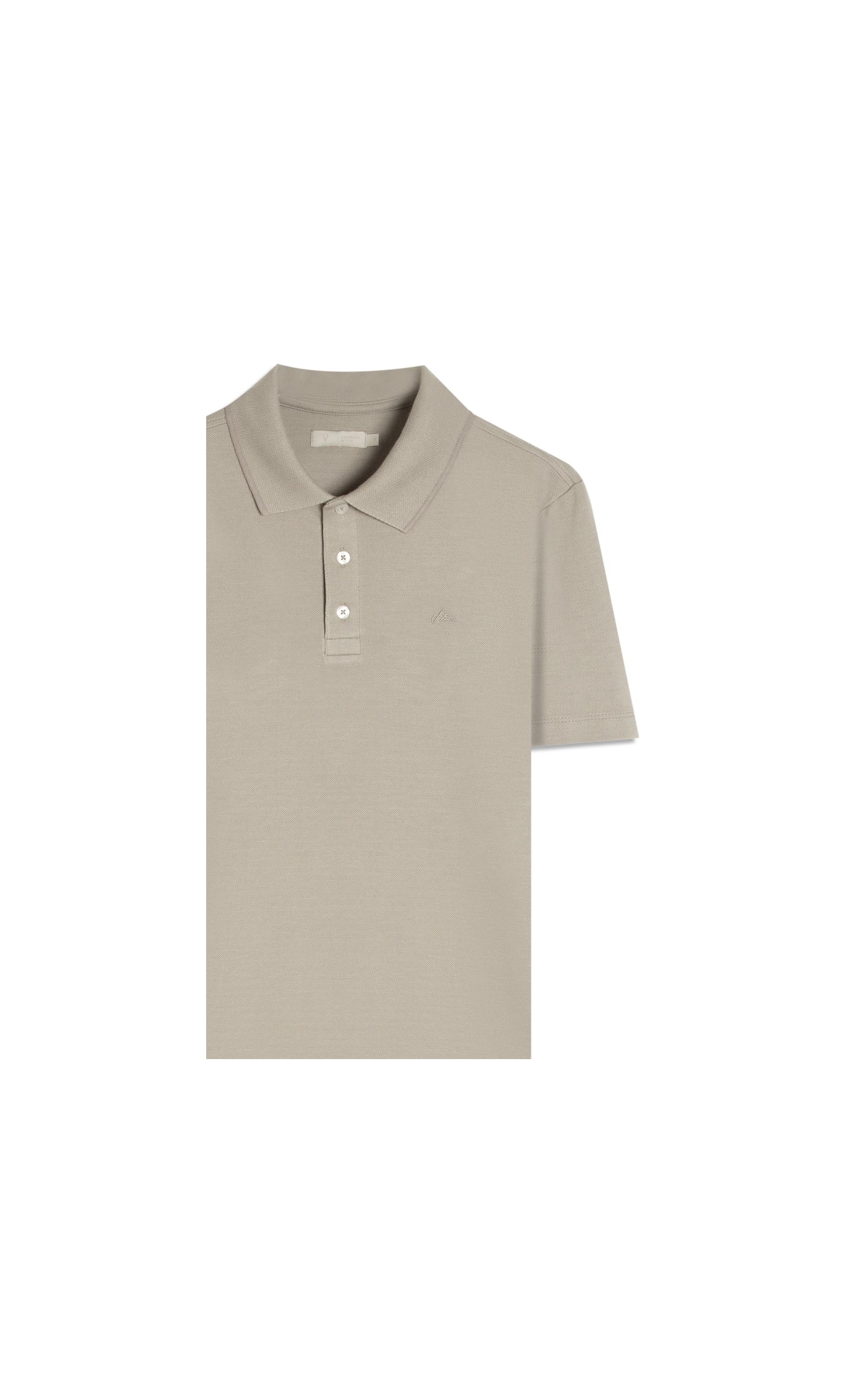 Polo Malha Oculus Ii Cinza Claro