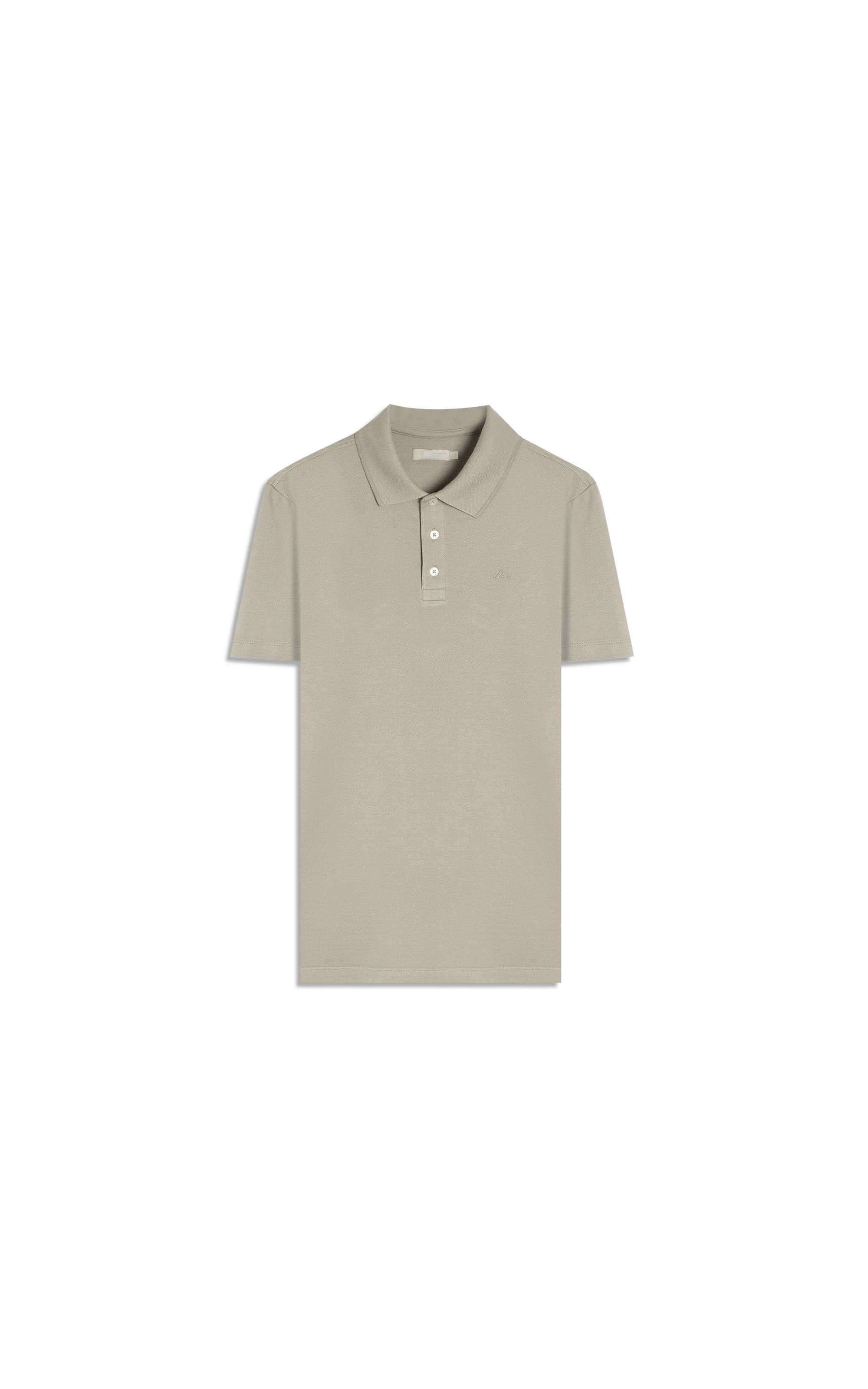 Polo Malha Oculus Ii Cinza Claro