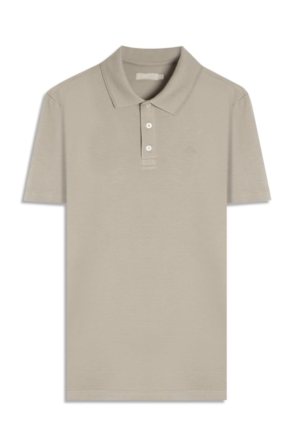 Polo Malha Oculus Ii Cinza Claro