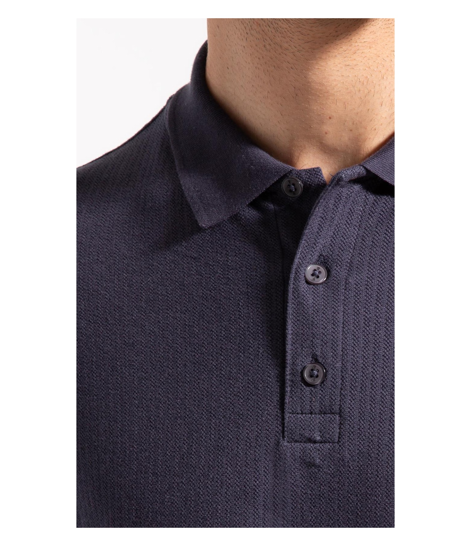 Polo Malha Raio de Sol Marinho