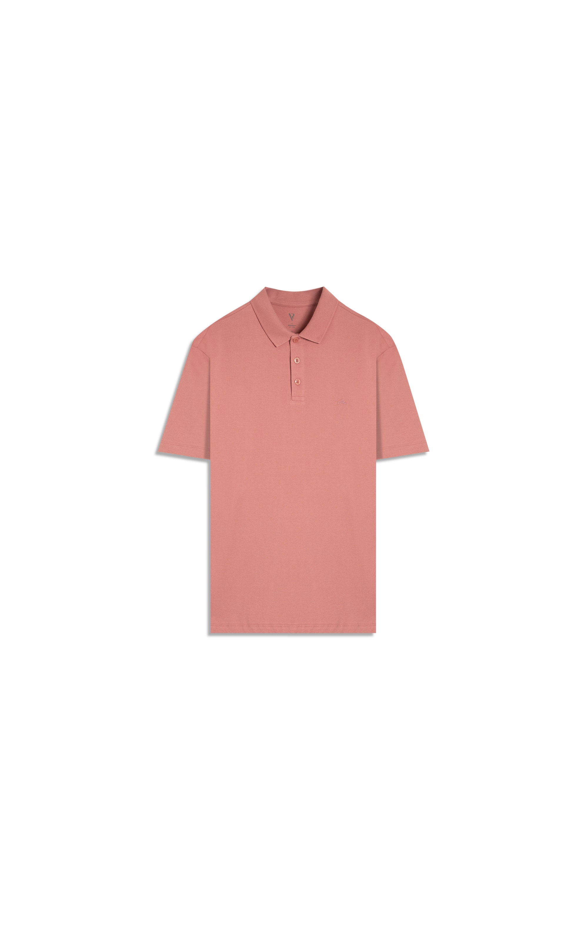 Polo Mc Basica Meia Malha Rosa Dusty