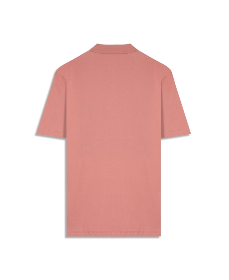 Polo Mc Basica Meia Malha Rosa Dusty