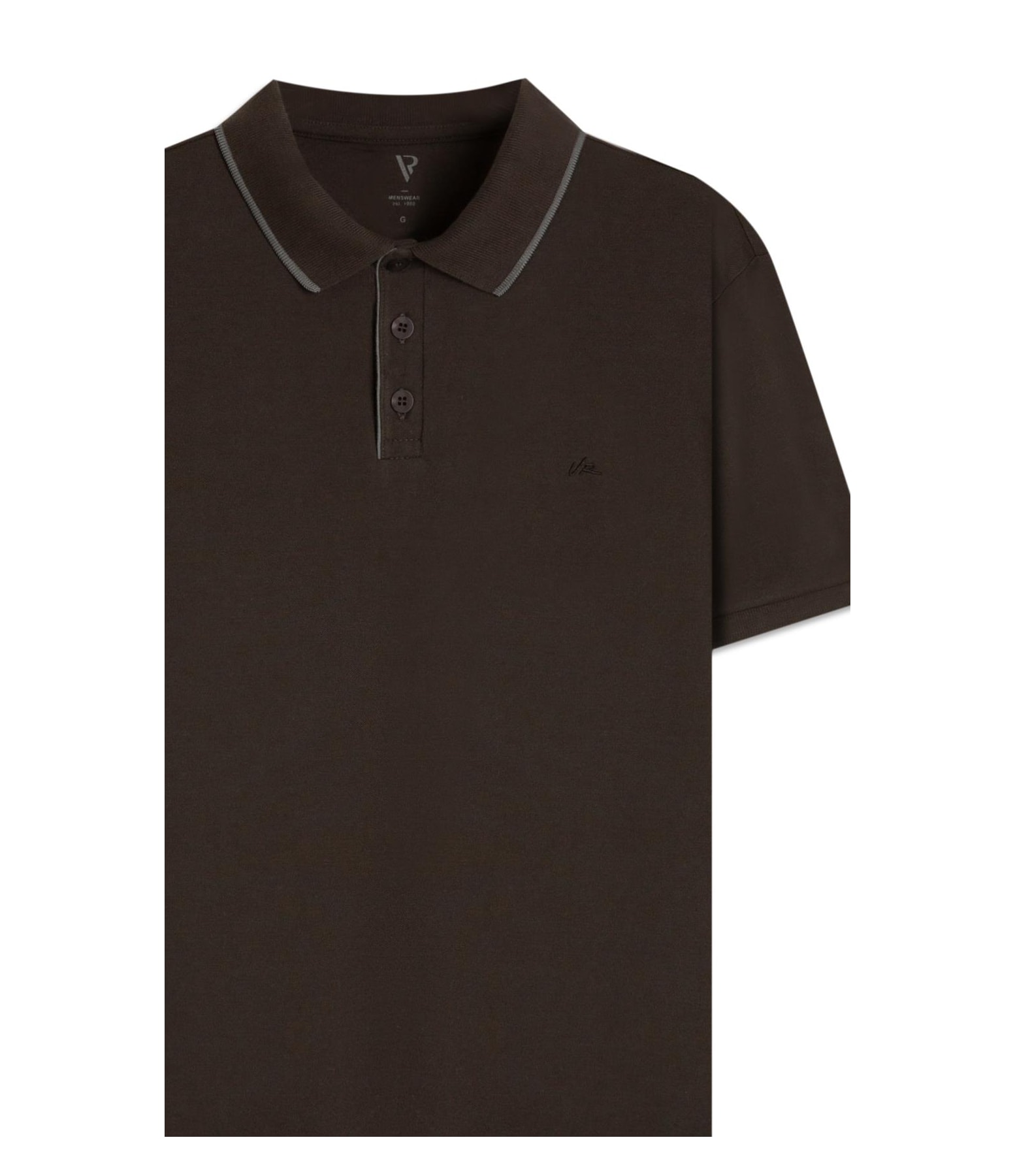 Polo Mc Frise Detail Plumbo