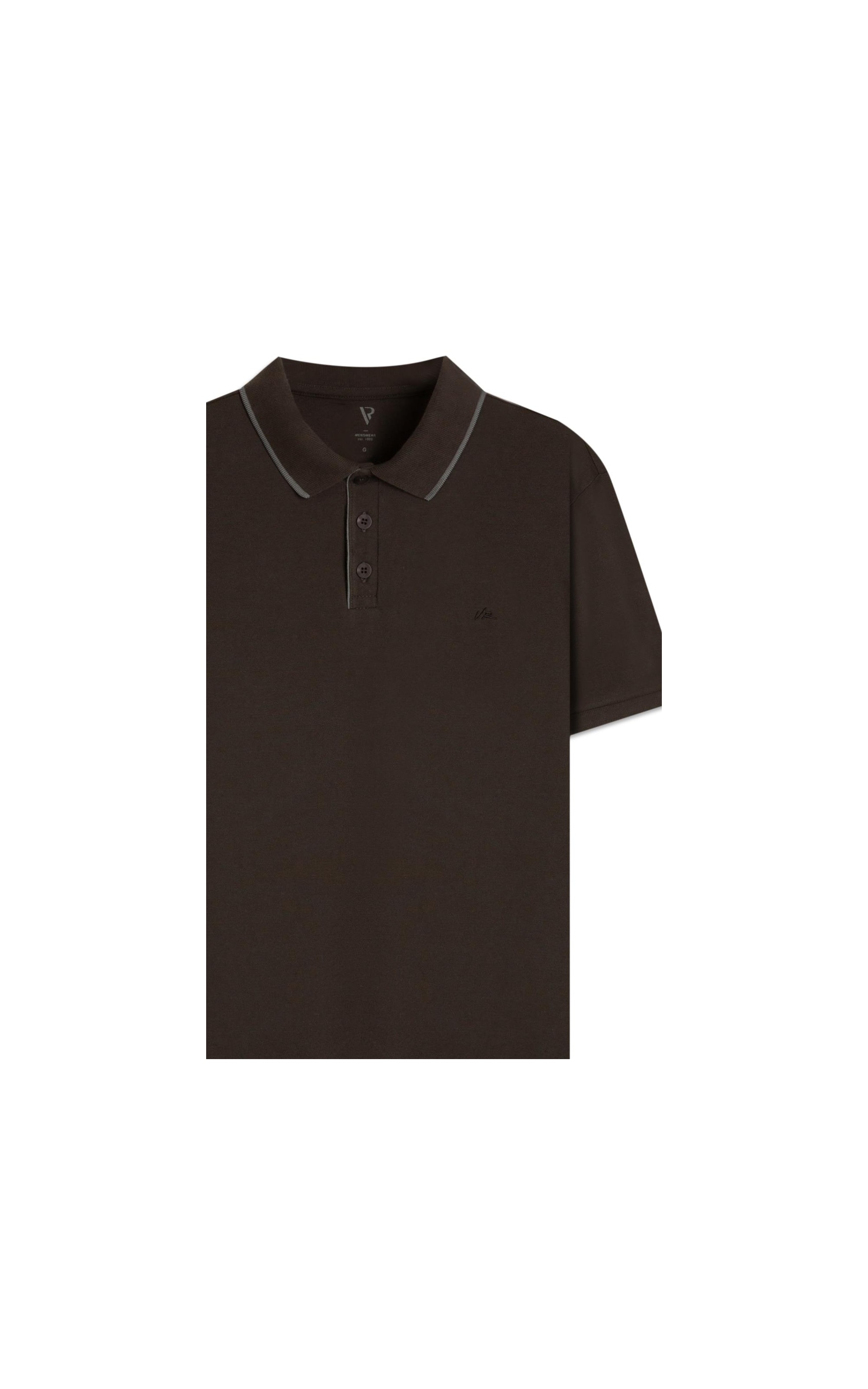 Polo Mc Frise Detail Plumbo