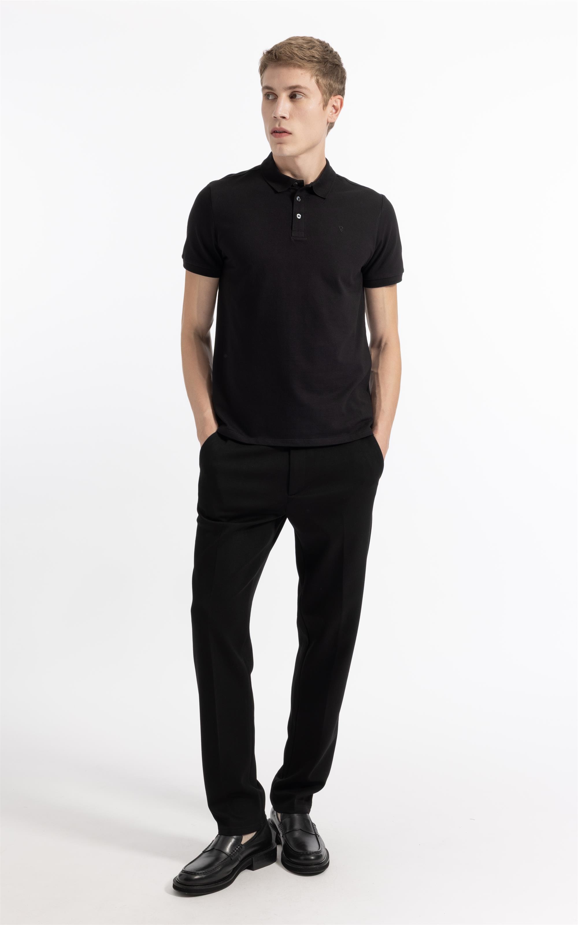 Polo Mc Gotham Gold Com Ziper Preto