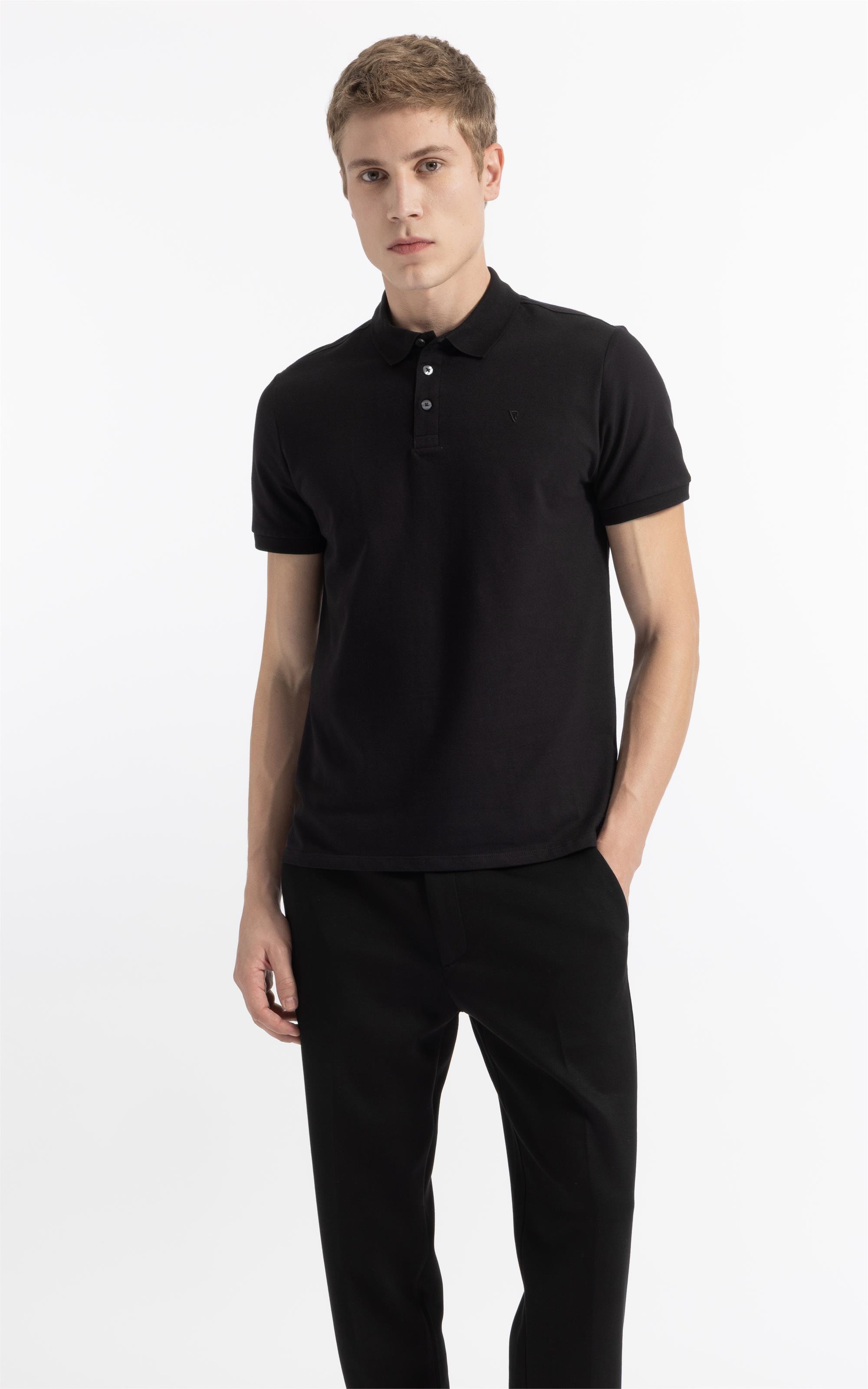 Polo Mc Gotham Gold Com Ziper Preto