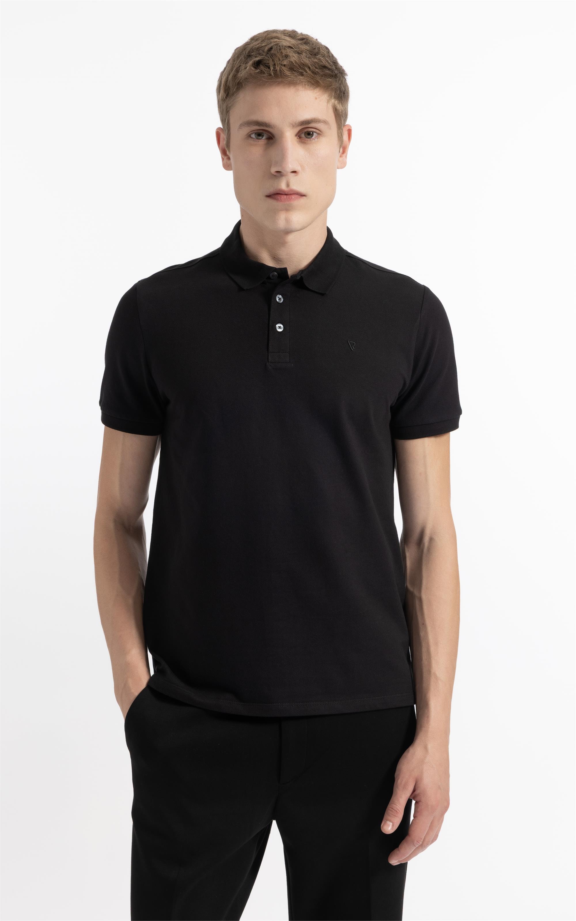 Polo Mc Gotham Gold Com Ziper Preto