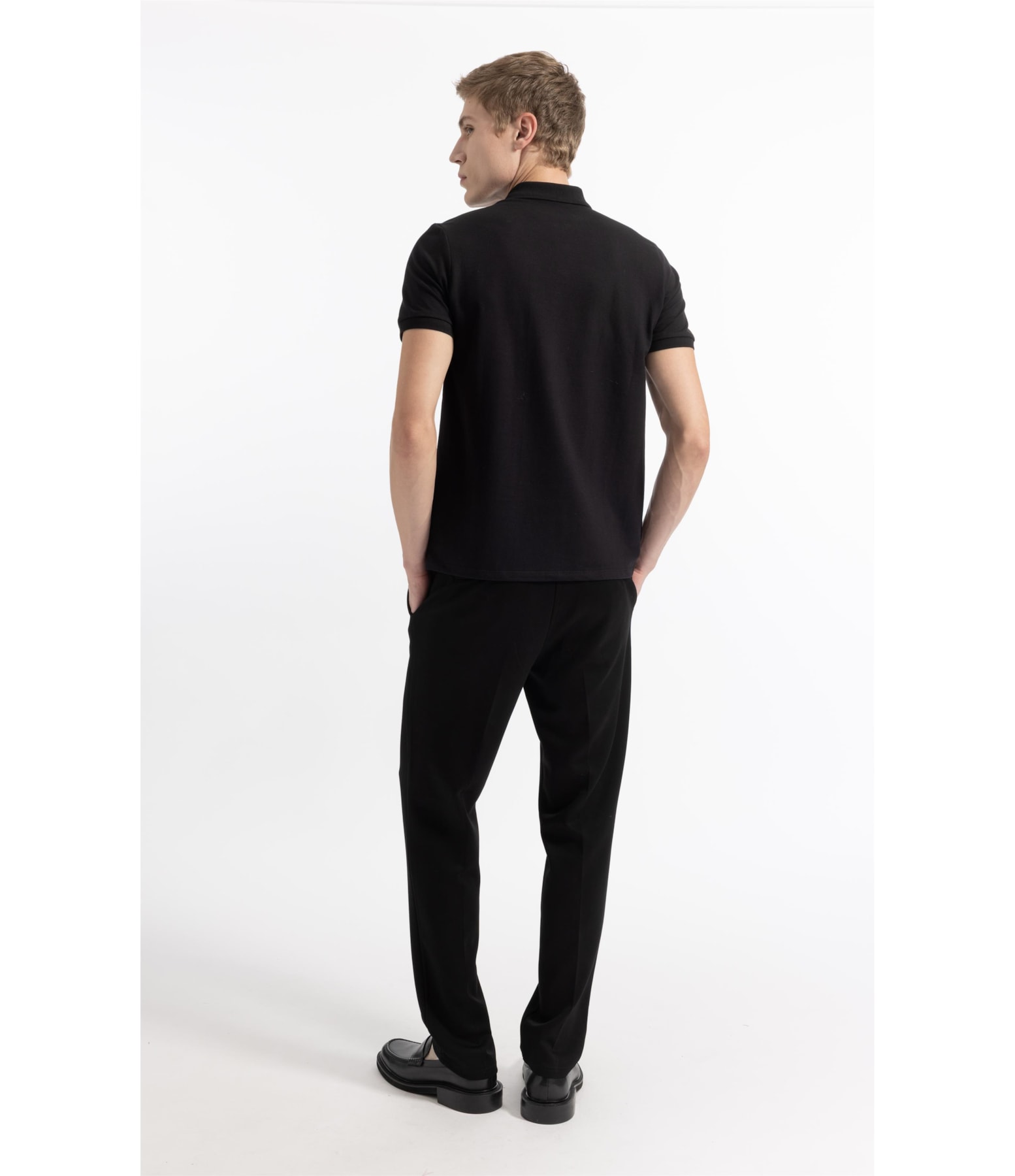 Polo Mc Gotham Gold Com Ziper Preto