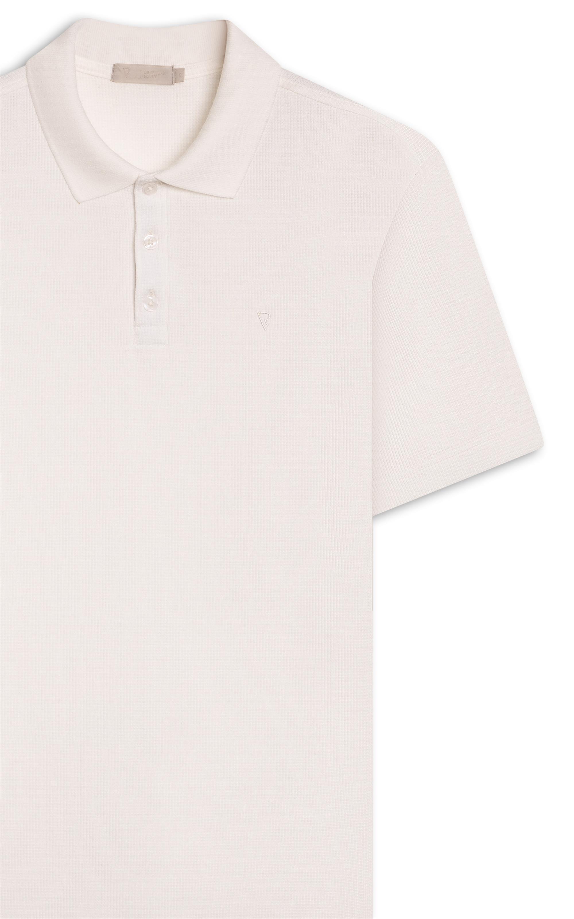 Polo Mc Malha Honey Off White                               