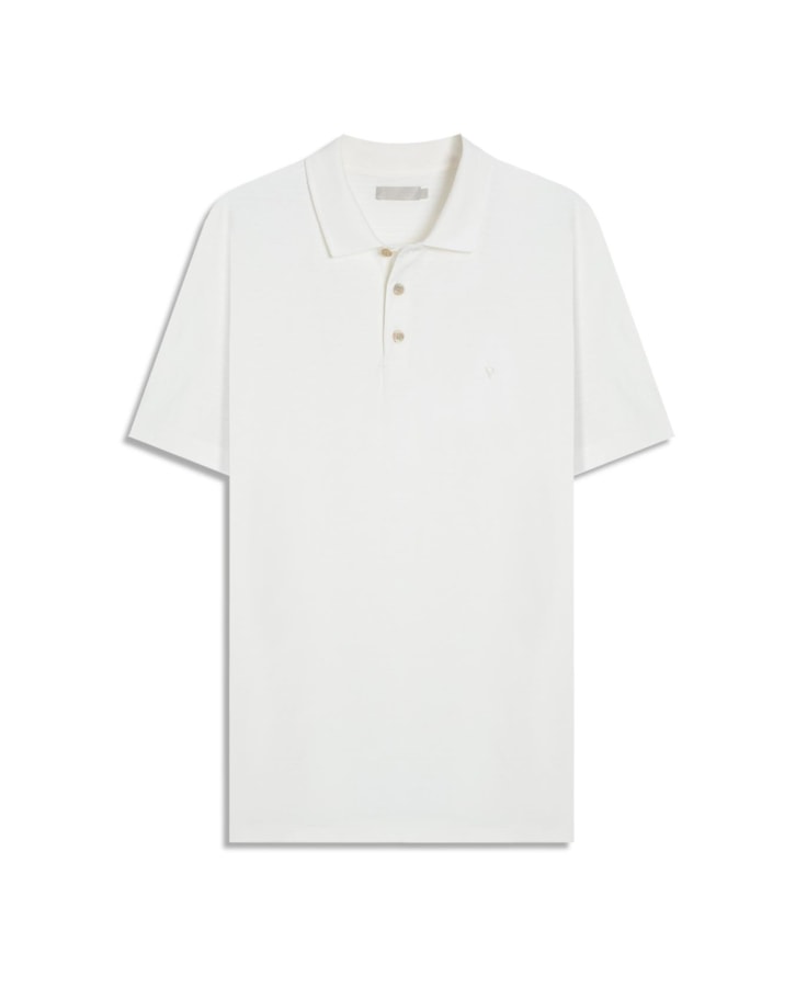 Polo Mc Malha Mock Off White
