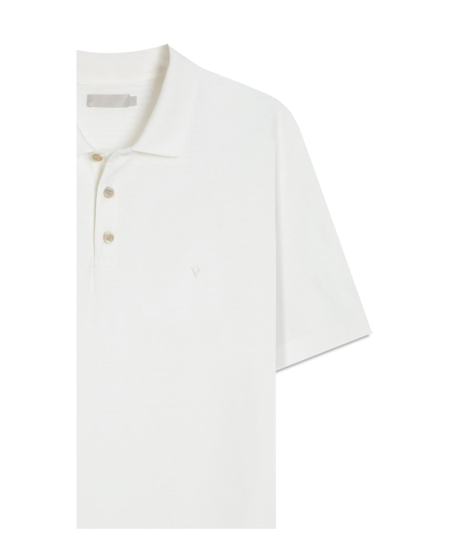 Polo Mc Malha Mock Off White