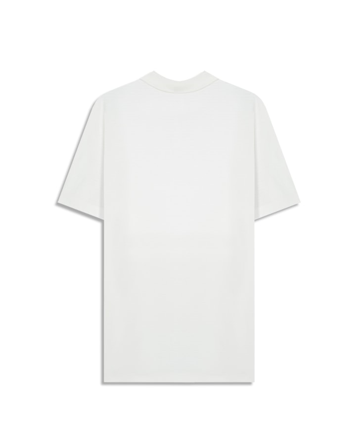Polo Mc Malha Mock Off White