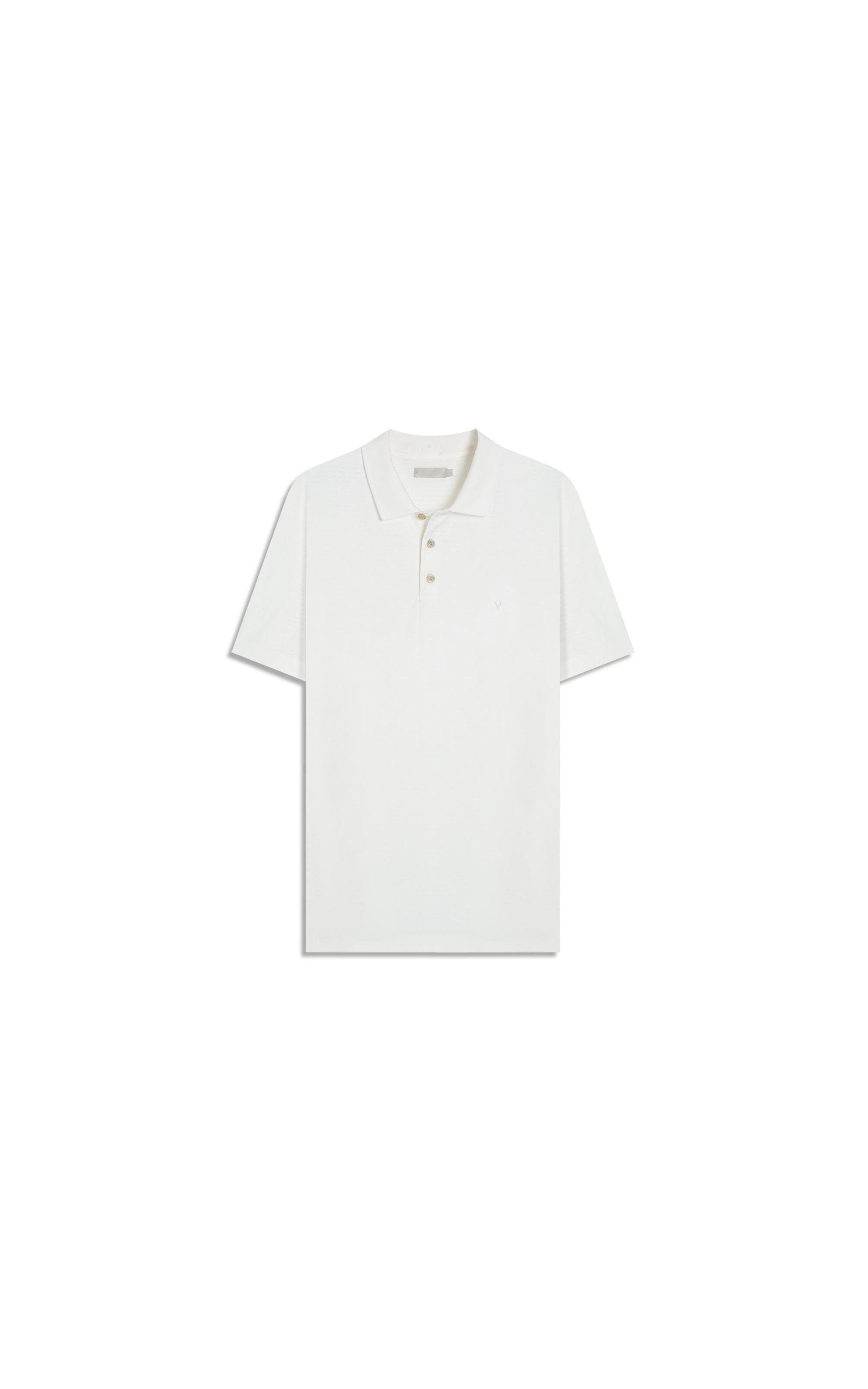 Polo Mc Malha Mock Off White