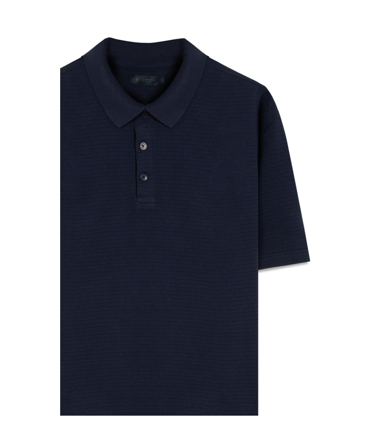 Polo Mc Malha Tricot Puntili Dark Navy