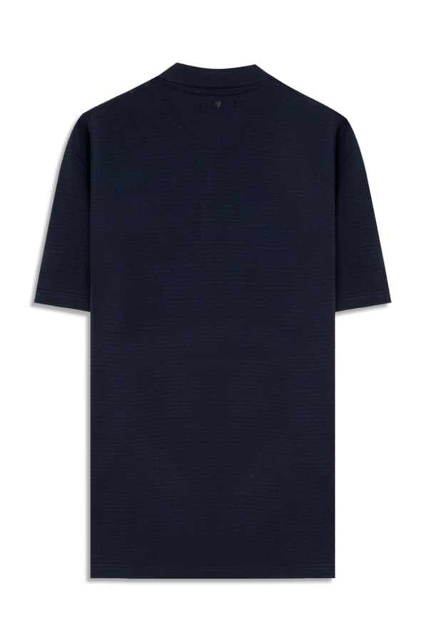 Polo Mc Malha Tricot Puntili Dark Navy