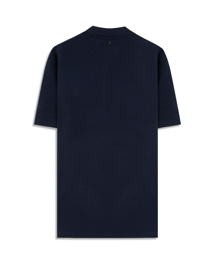 Polo Mc Malha Tricot Puntili Dark Navy