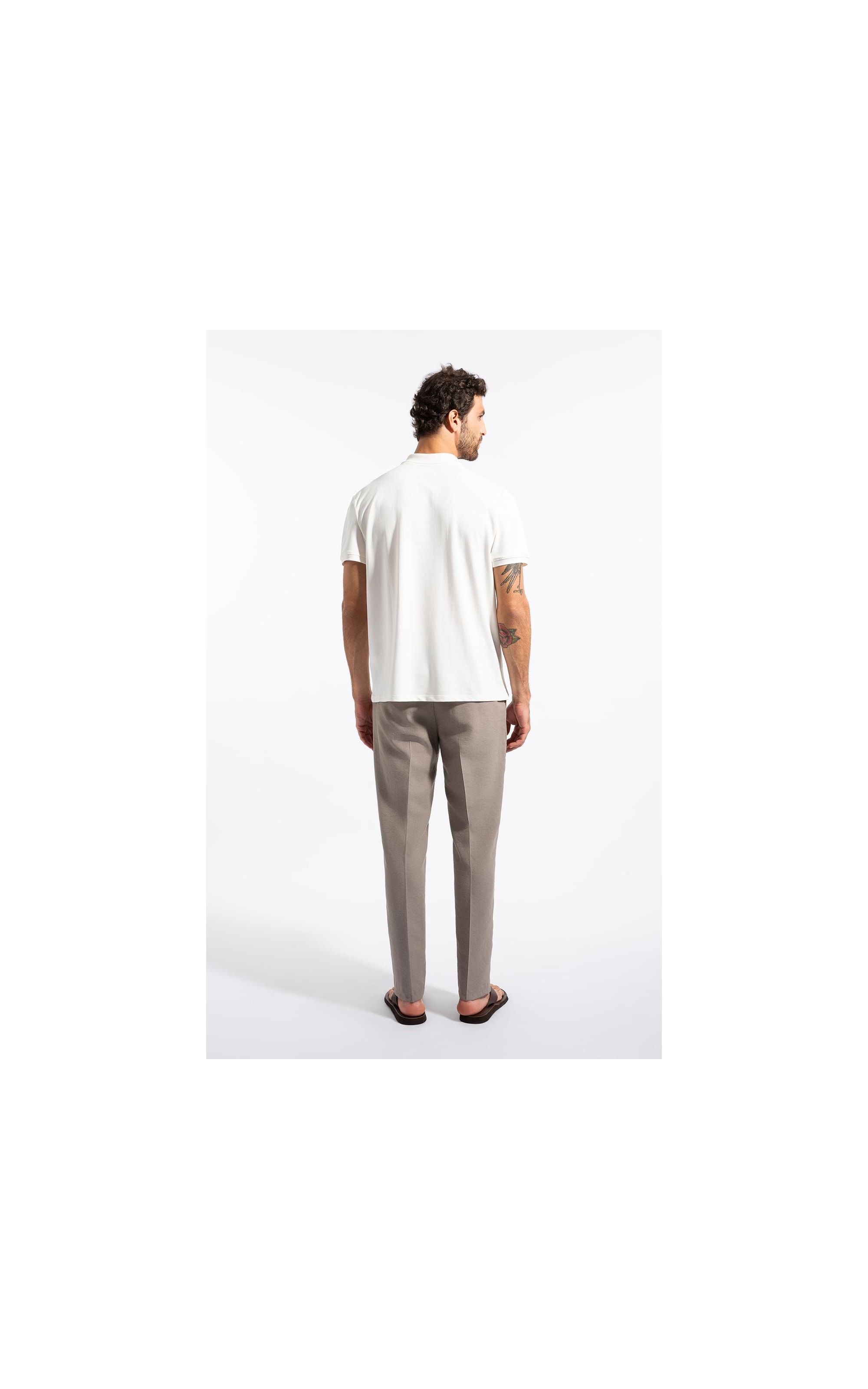 Polo Mc Piquet Evora D+ Off White