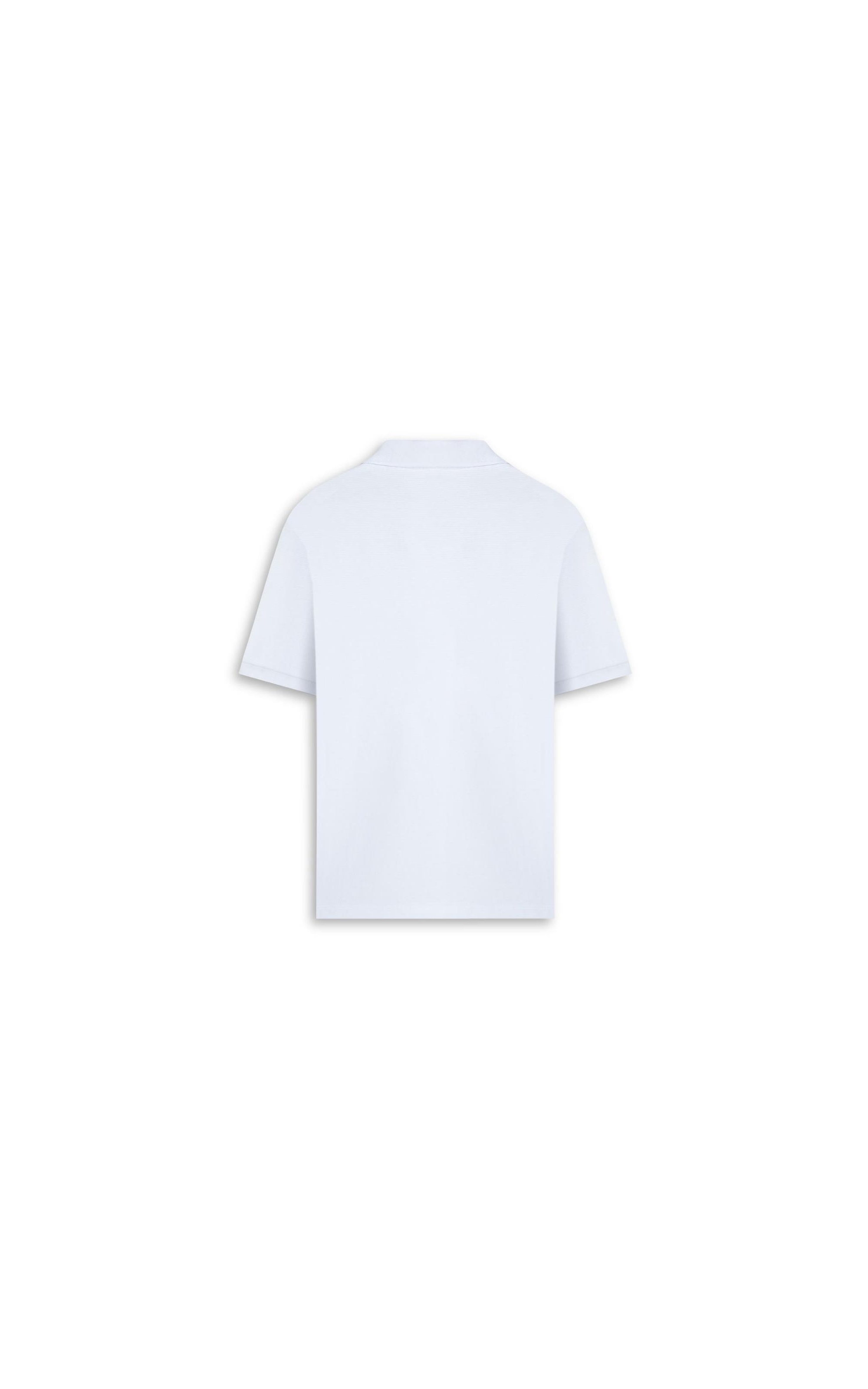 Polo Mc Piquet Jacquard Branco