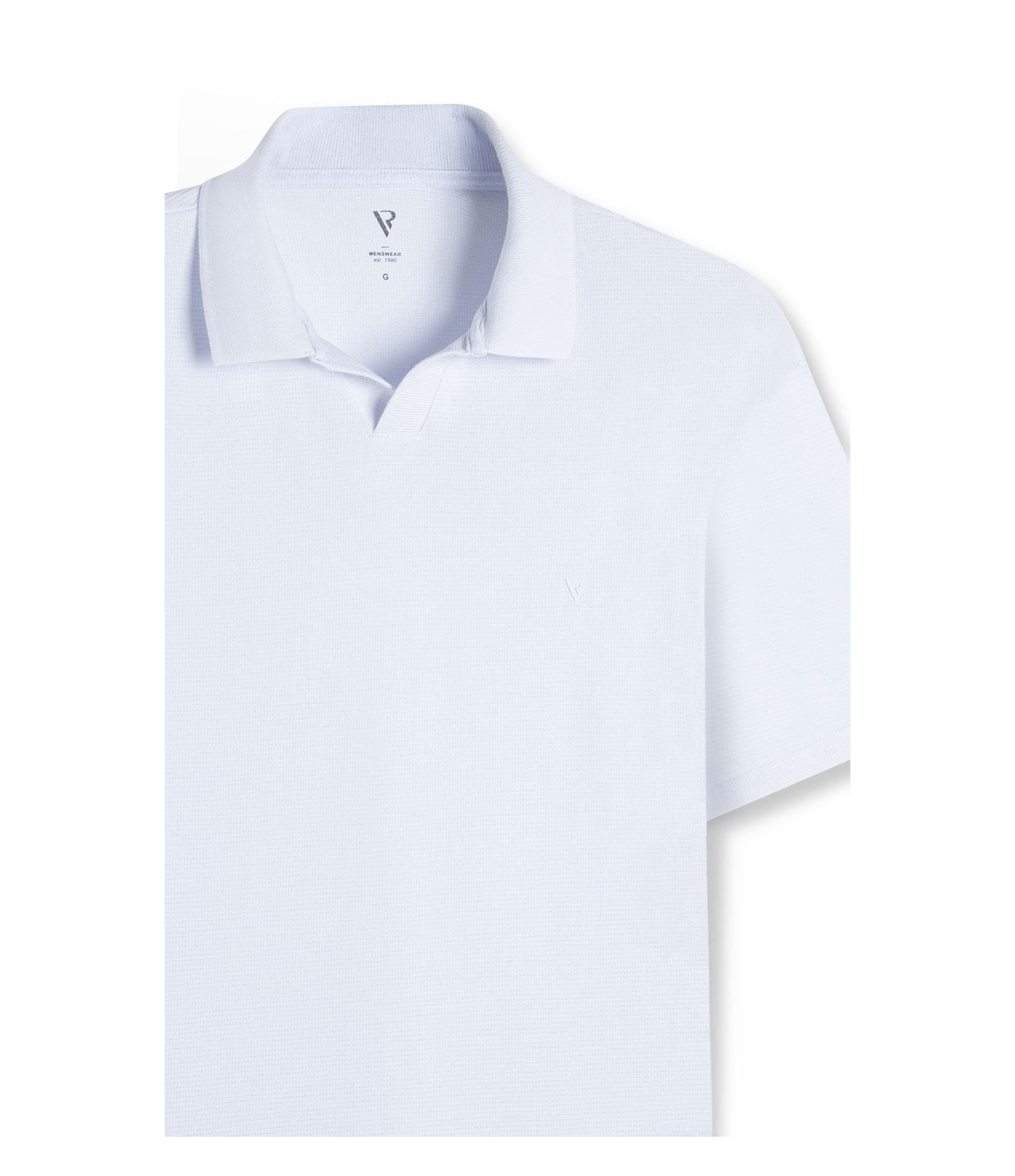Polo Mc Piquet Jacquard Branco