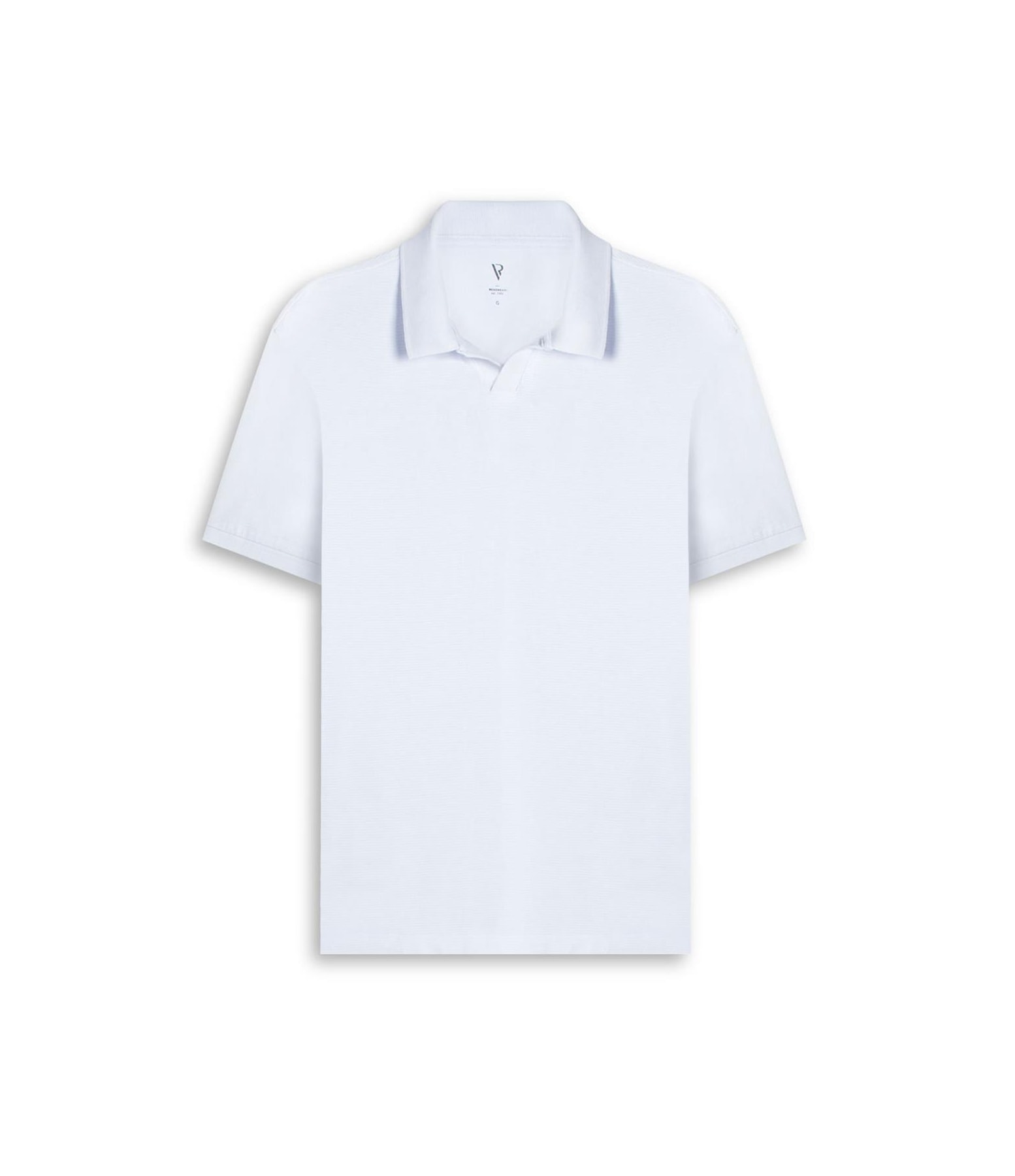 Polo Mc Piquet Jacquard Branco