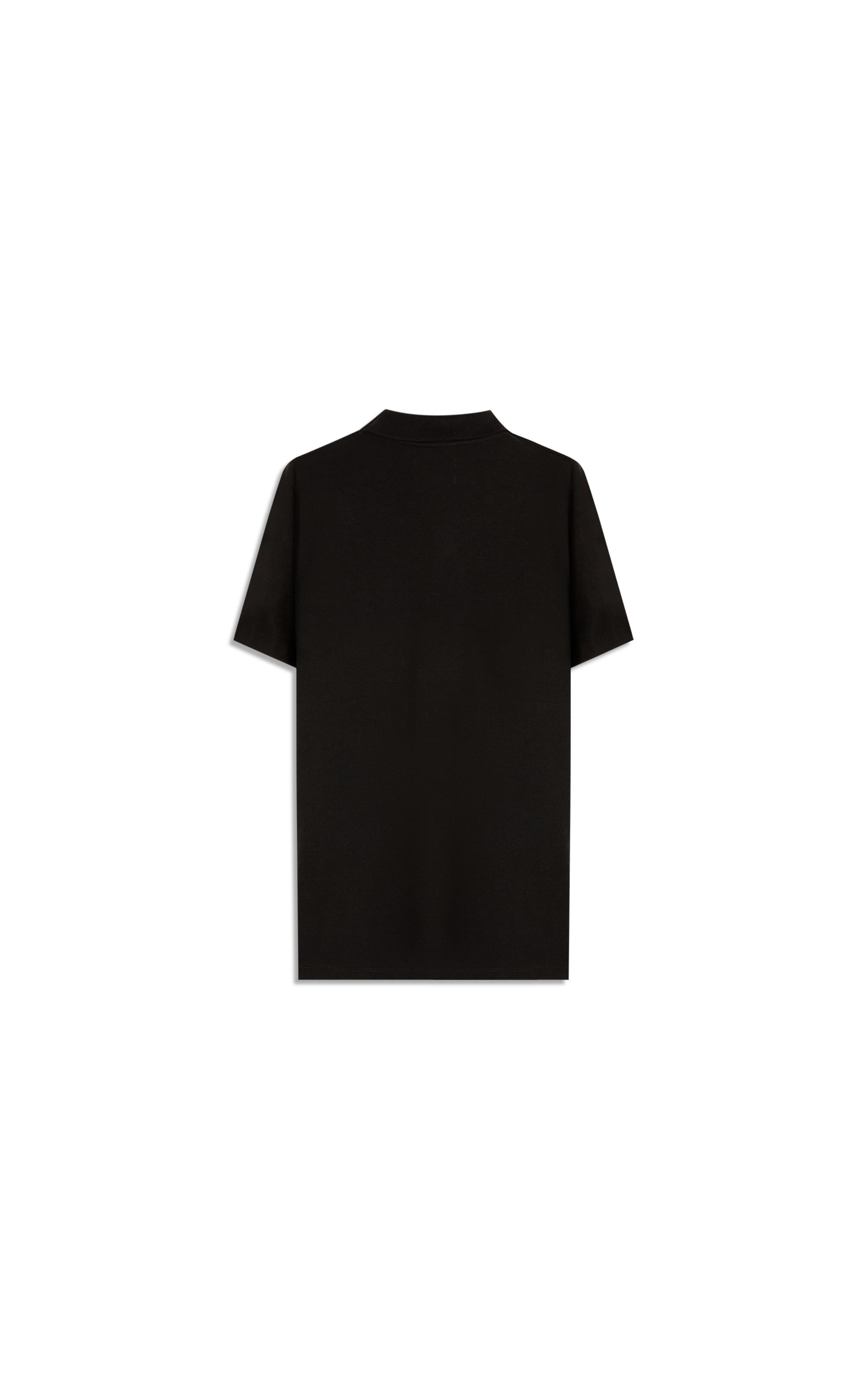 Polo Mc Piquet Visco Preto