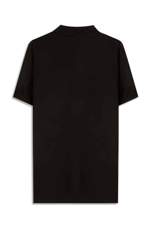 Polo Mc Piquet Visco Preto