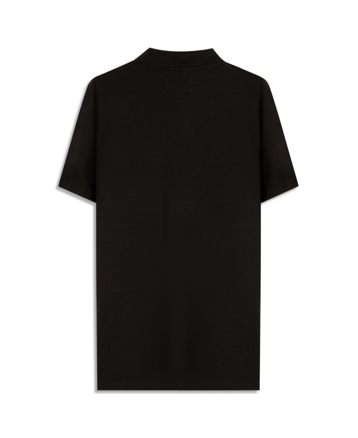 Polo Mc Piquet Visco Preto