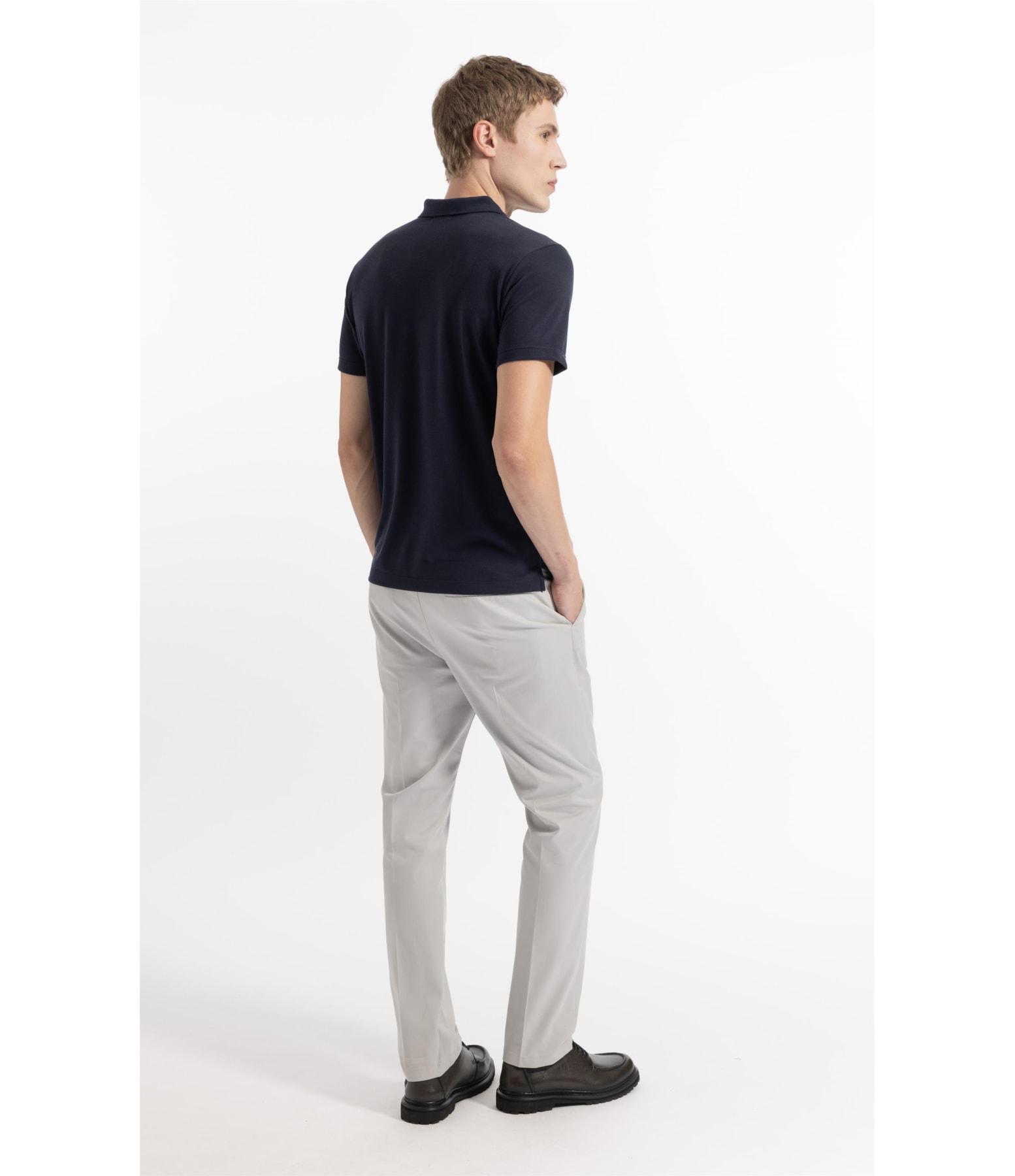 Polo Mc Piquet Visco Slim Fit Dark Navy