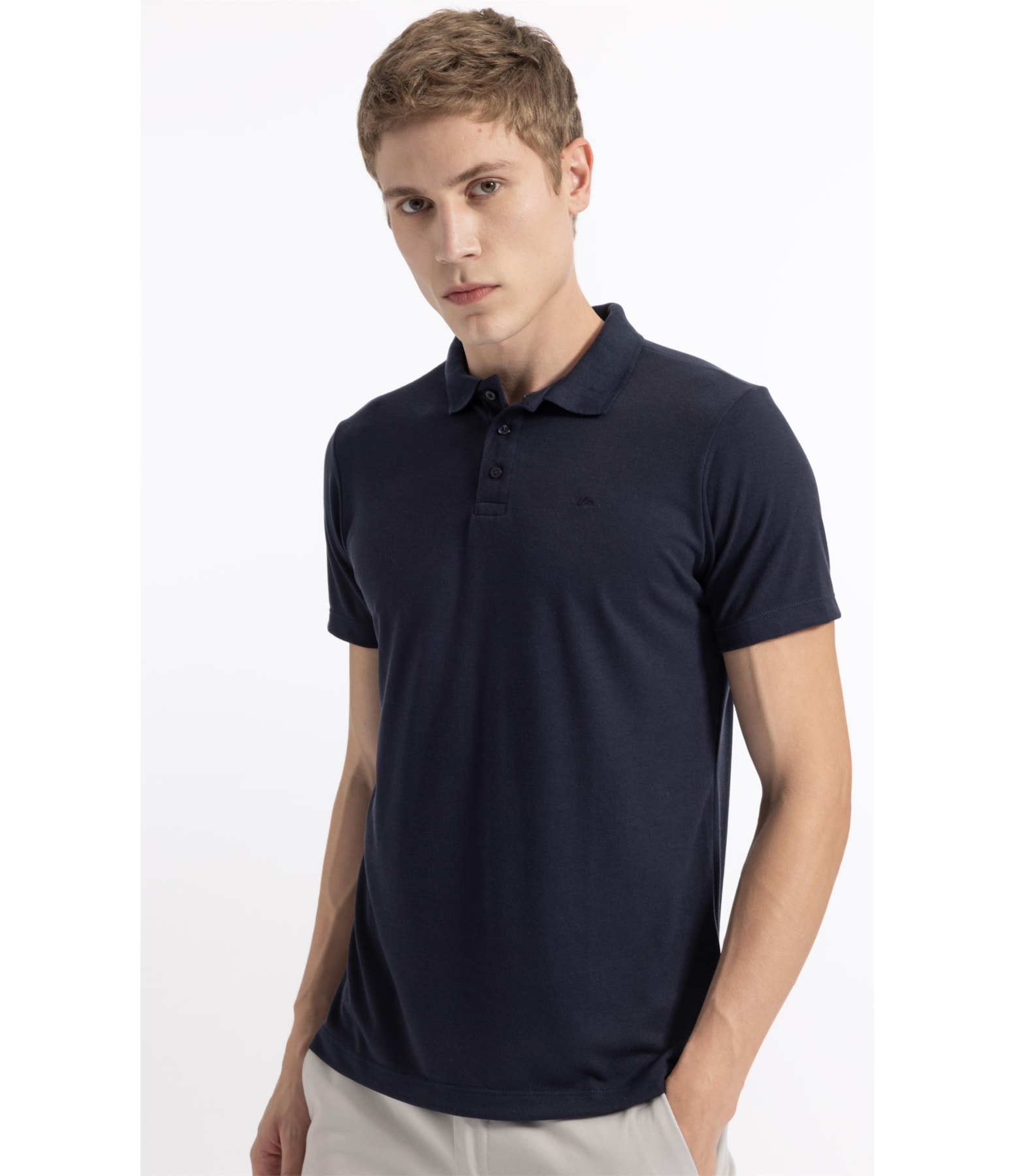 Polo Mc Piquet Visco Slim Fit Dark Navy