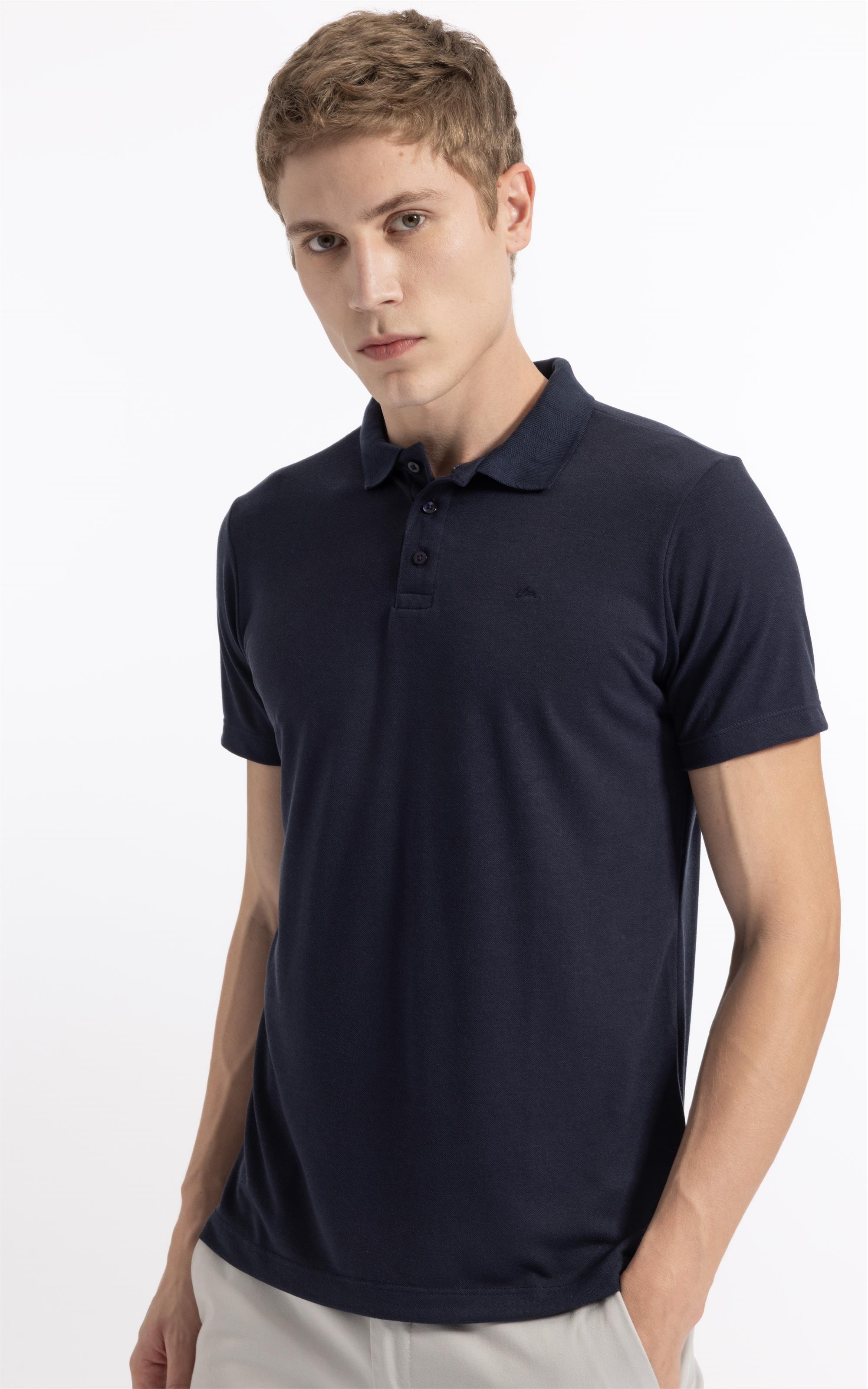 Polo Mc Piquet Visco Slim Fit Dark Navy