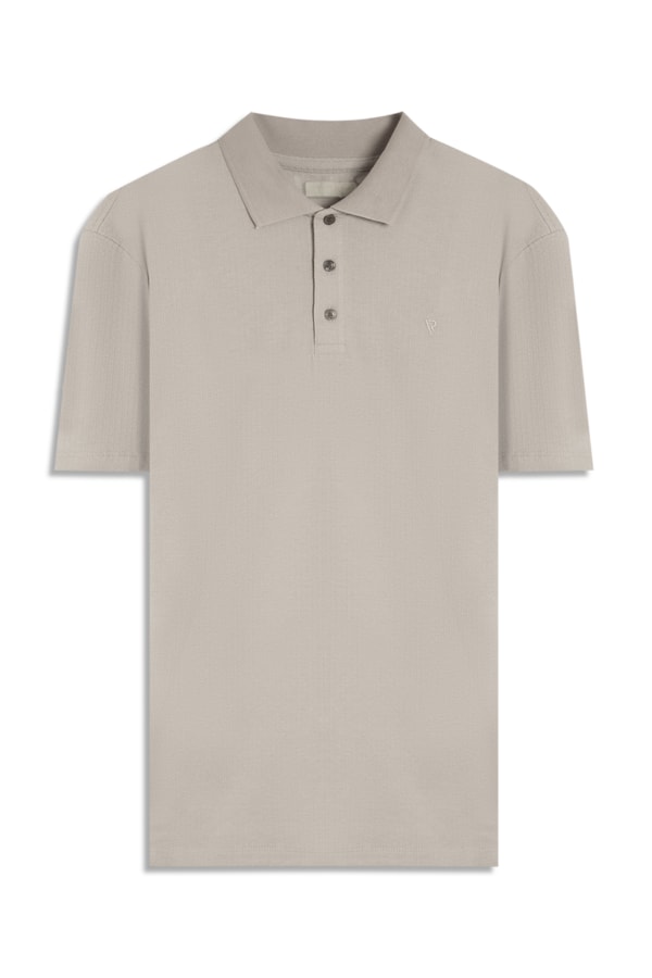 Polo Mc Raio de Sol Cinza Claro