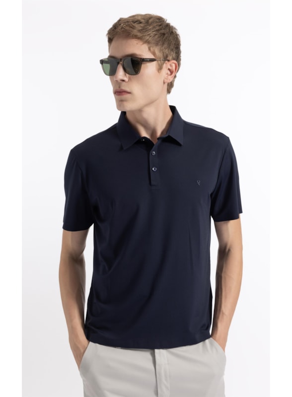 Polo Mc Tech Blend Fusioned Midnight Blue