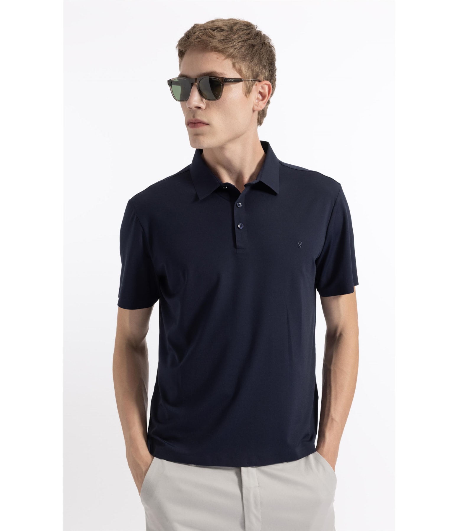 Polo Mc Tech Blend Fusioned Midnight Blue