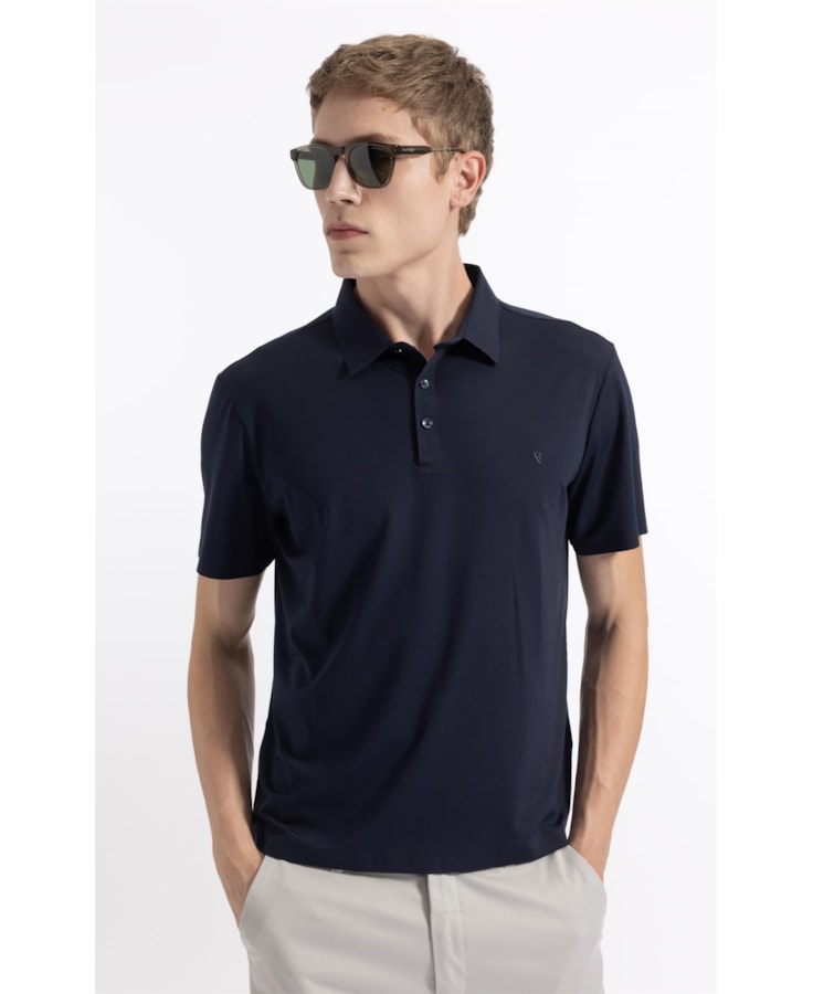Polo Mc Tech Blend Fusioned Midnight Blue