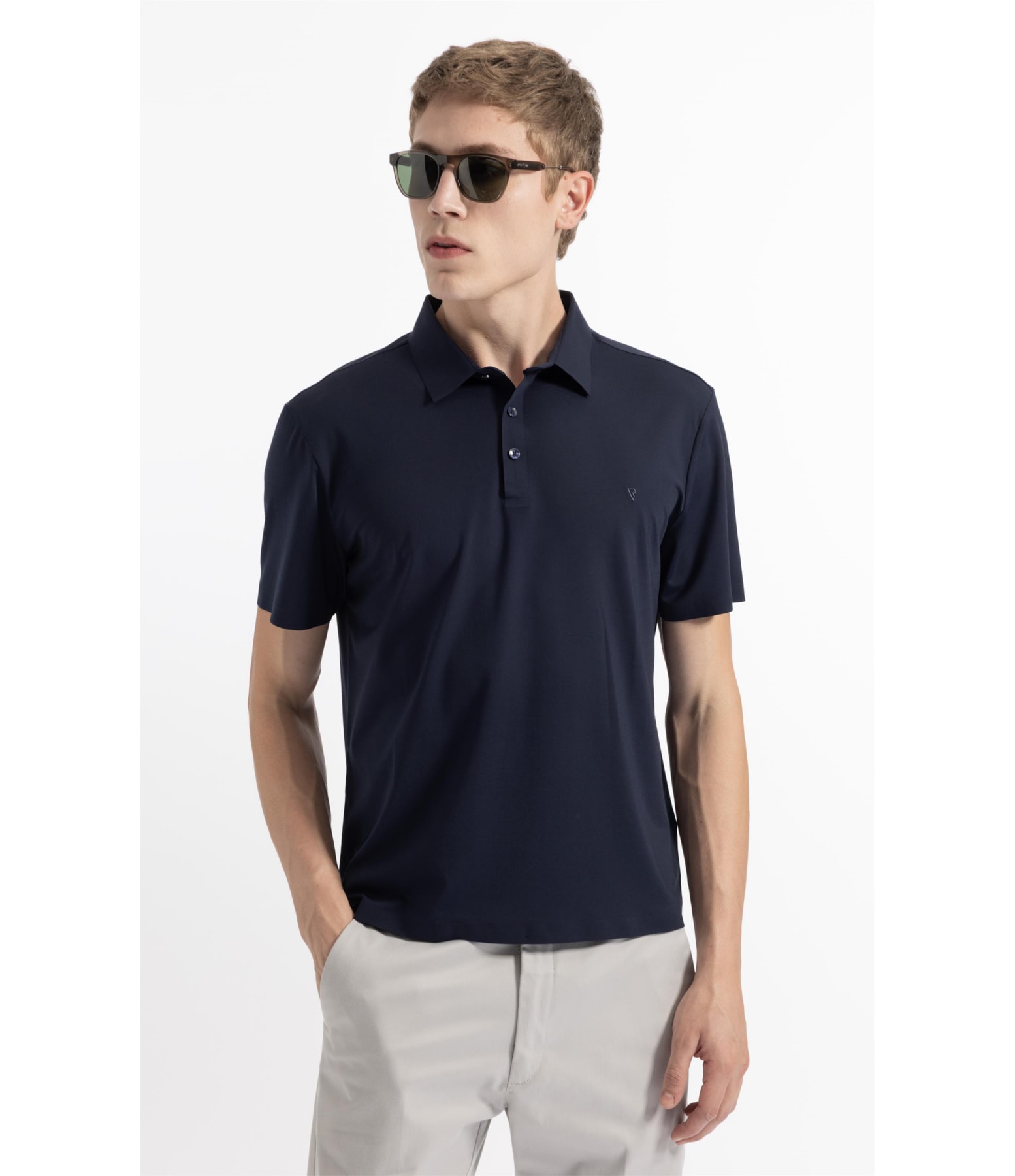 Polo Mc Tech Blend Fusioned Midnight Blue
