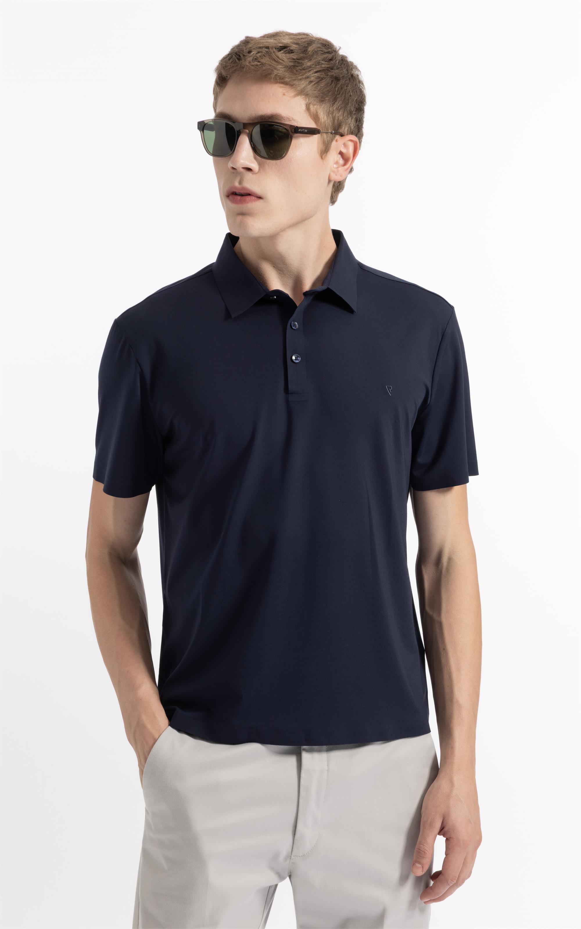 Polo Mc Tech Blend Fusioned Midnight Blue