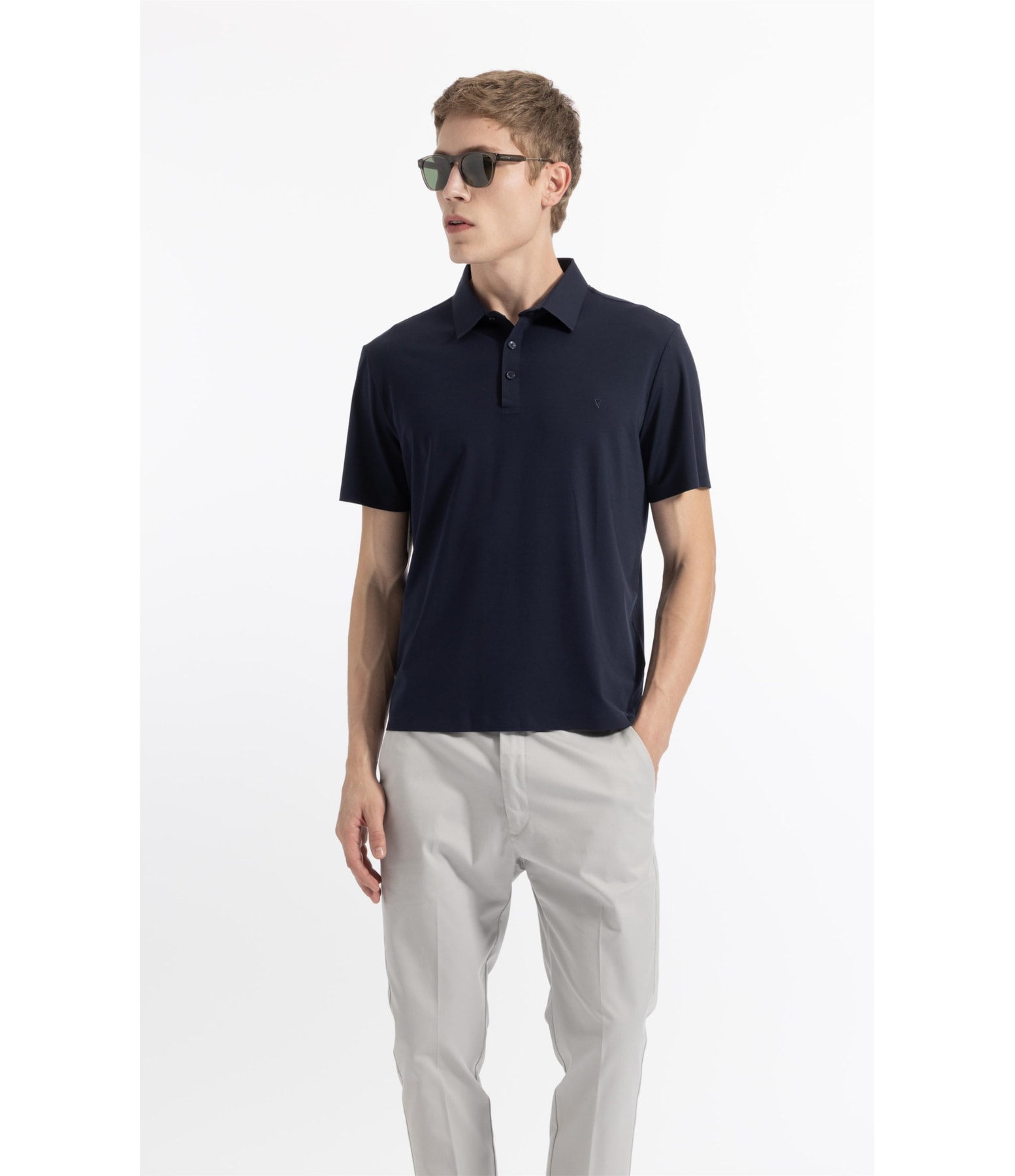 Polo Mc Tech Blend Fusioned Midnight Blue