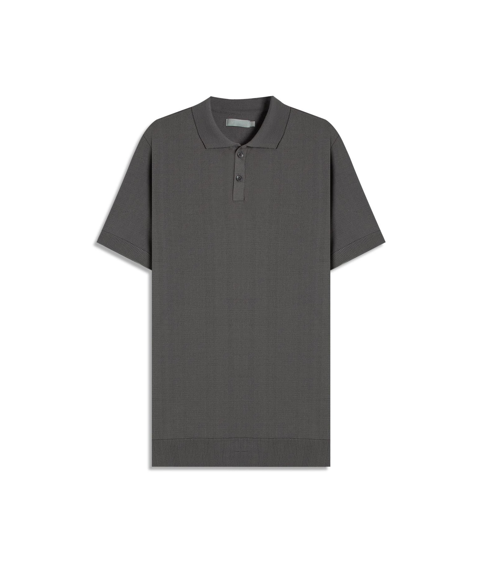 Polo Mc Tricot Basic 1/2 Malha Grafite