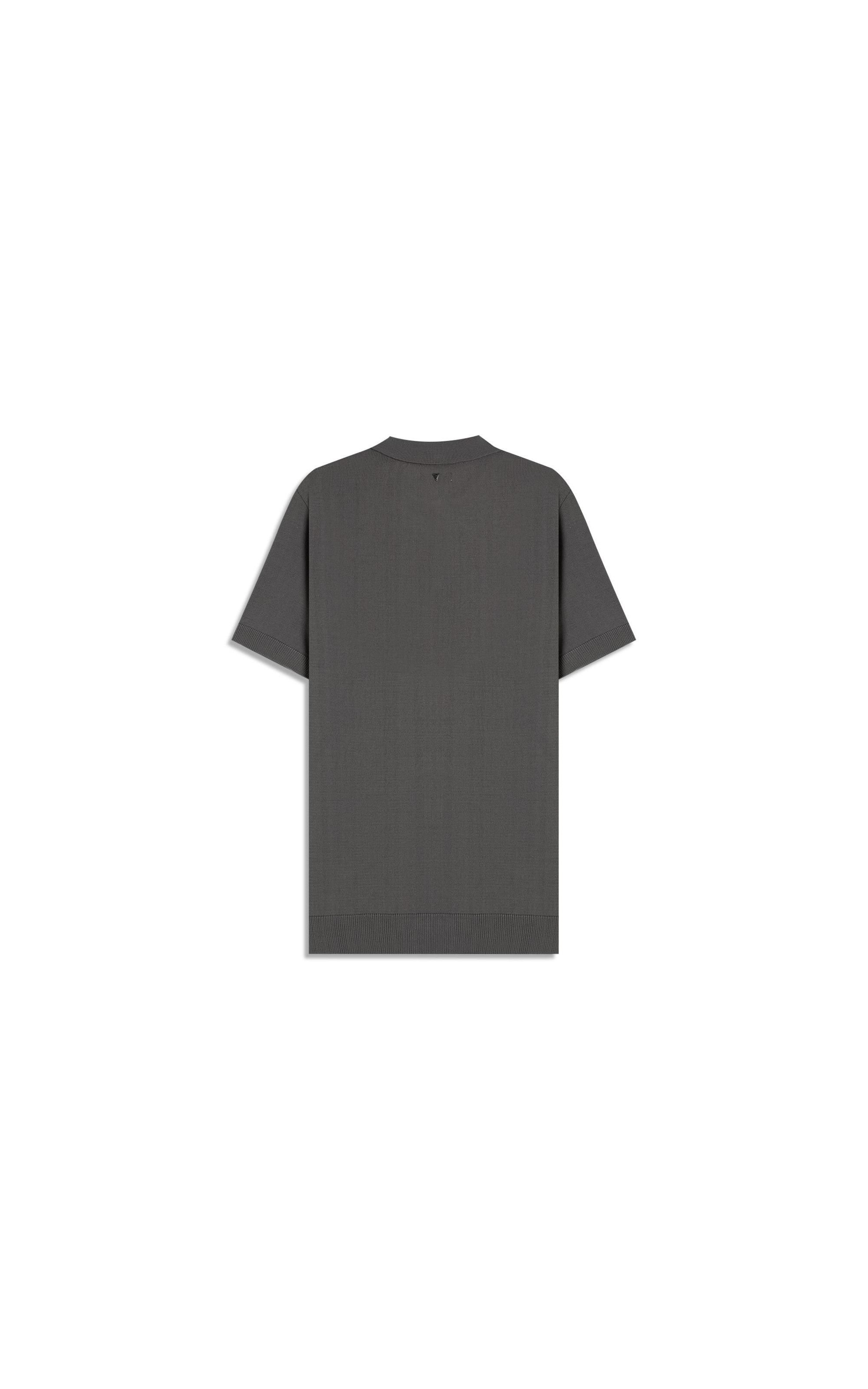 Polo Mc Tricot Basic 1/2 Malha Grafite