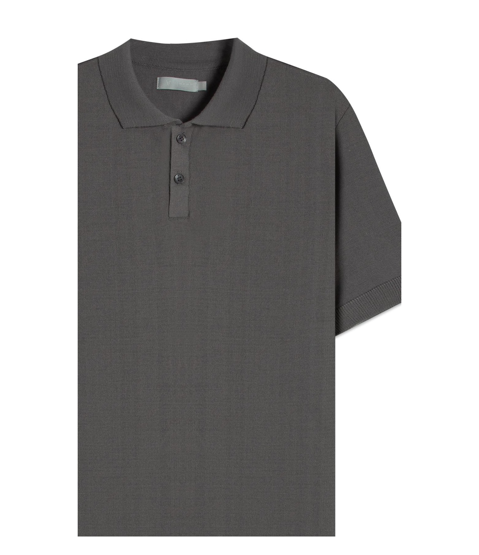 Polo Mc Tricot Basic 1/2 Malha Grafite