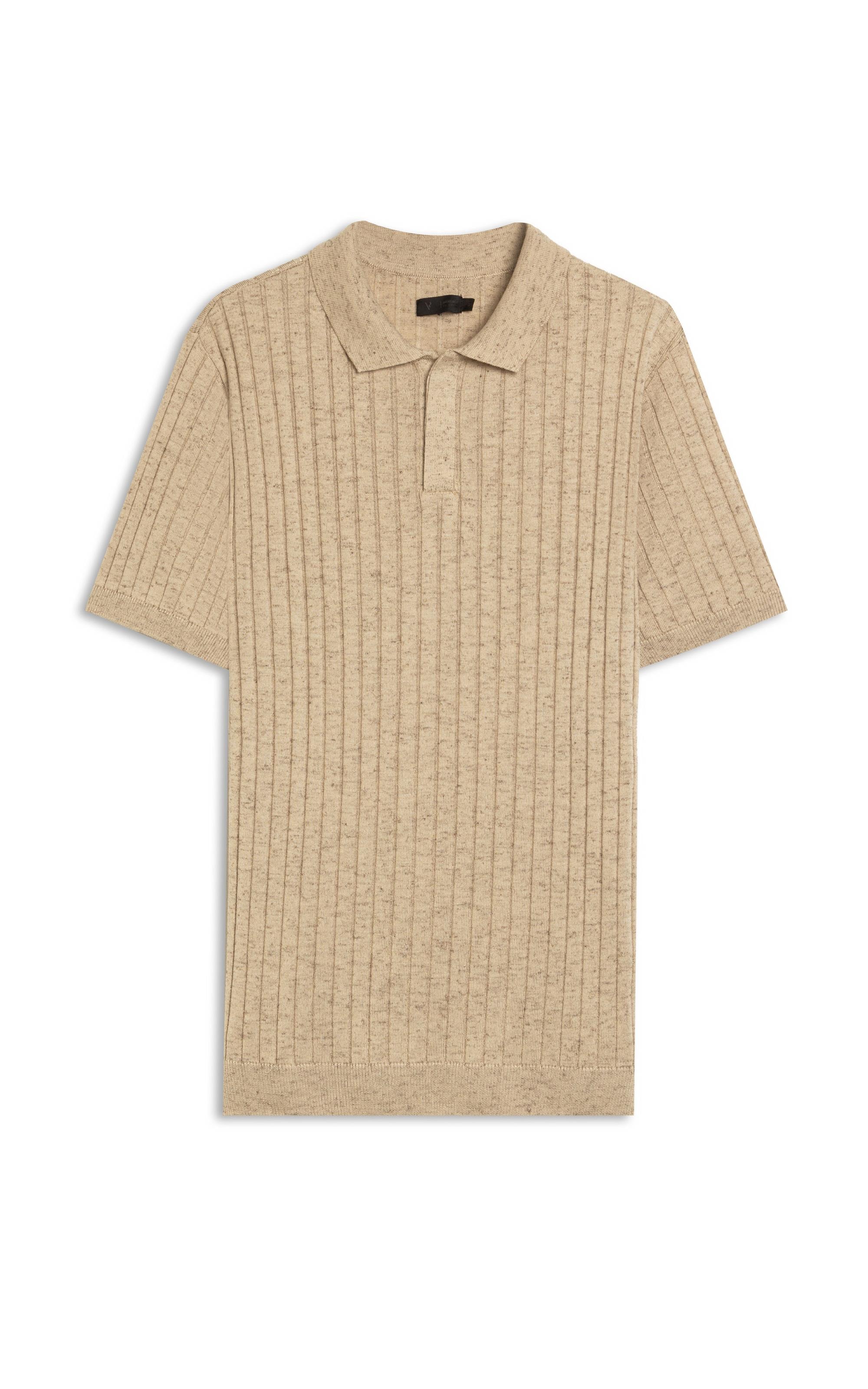 Polo Mc Tricot Canelado Vista Coberta  Castor                           