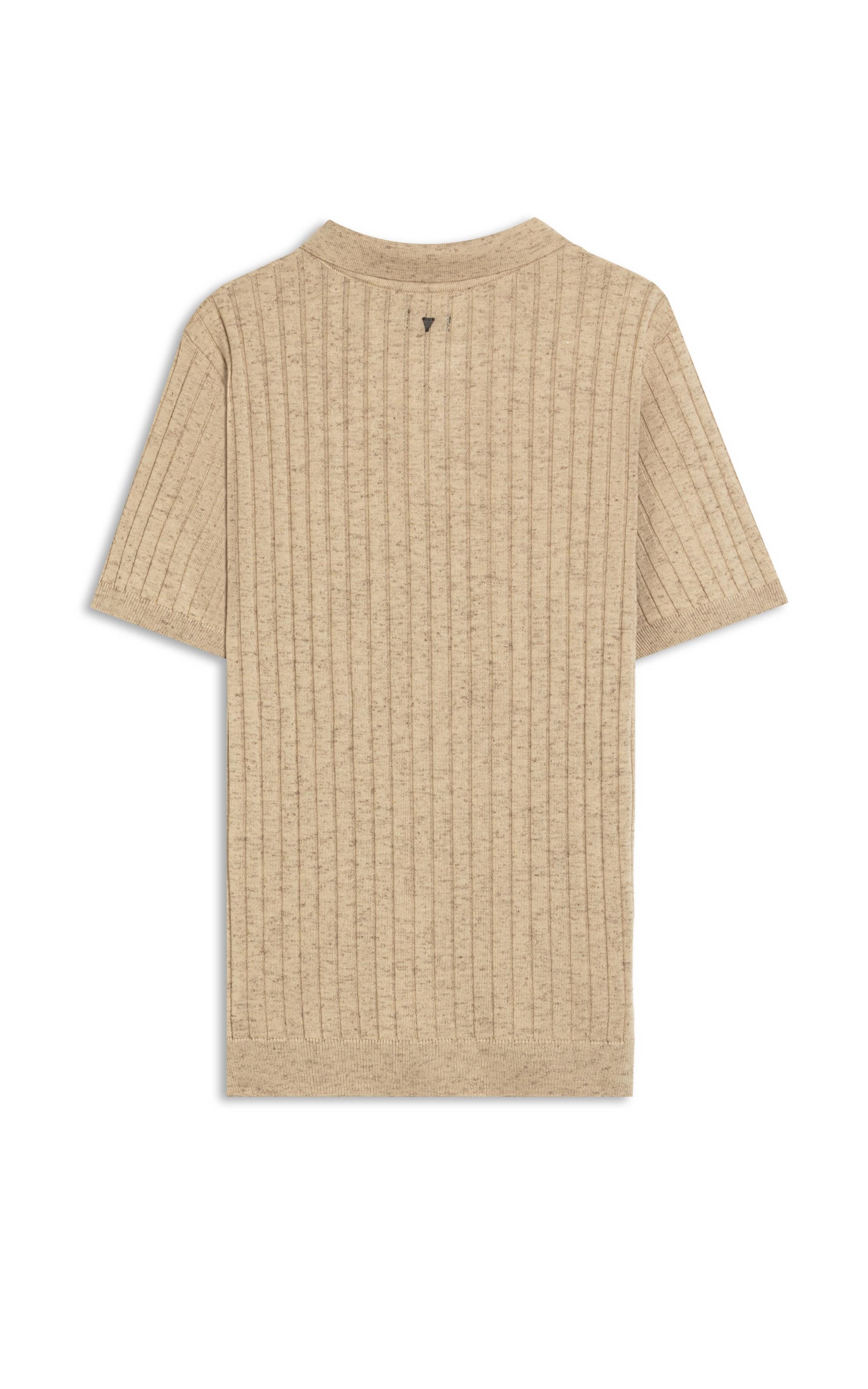 Polo Mc Tricot Canelado Vista Coberta  Castor                           