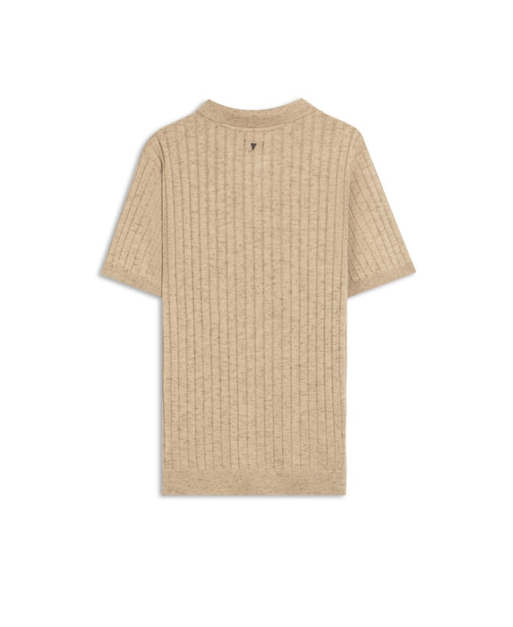 Polo Mc Tricot Canelado Vista Coberta  Castor                           