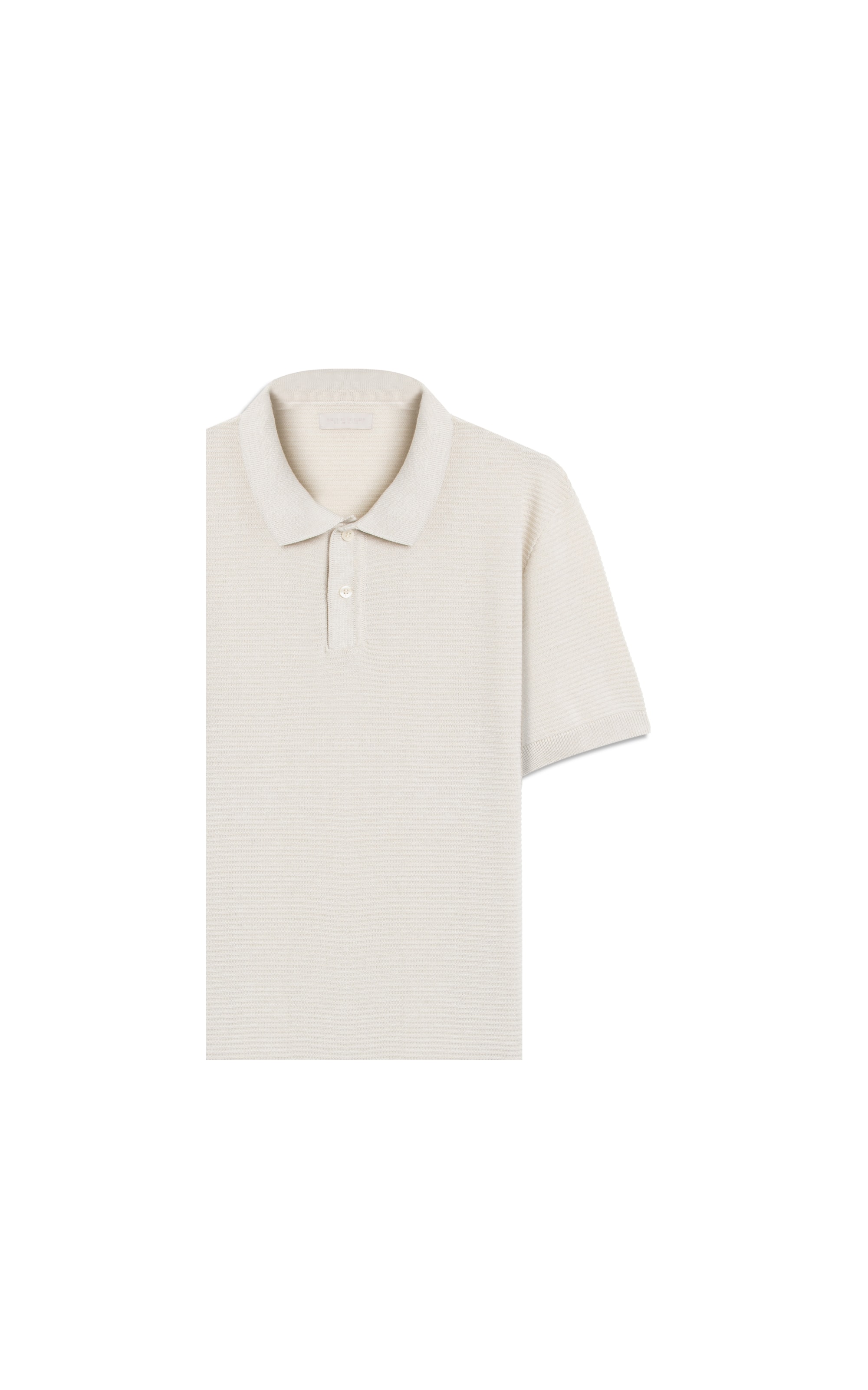 Polo Mc Tricot Horizontal Chain Areia                                   