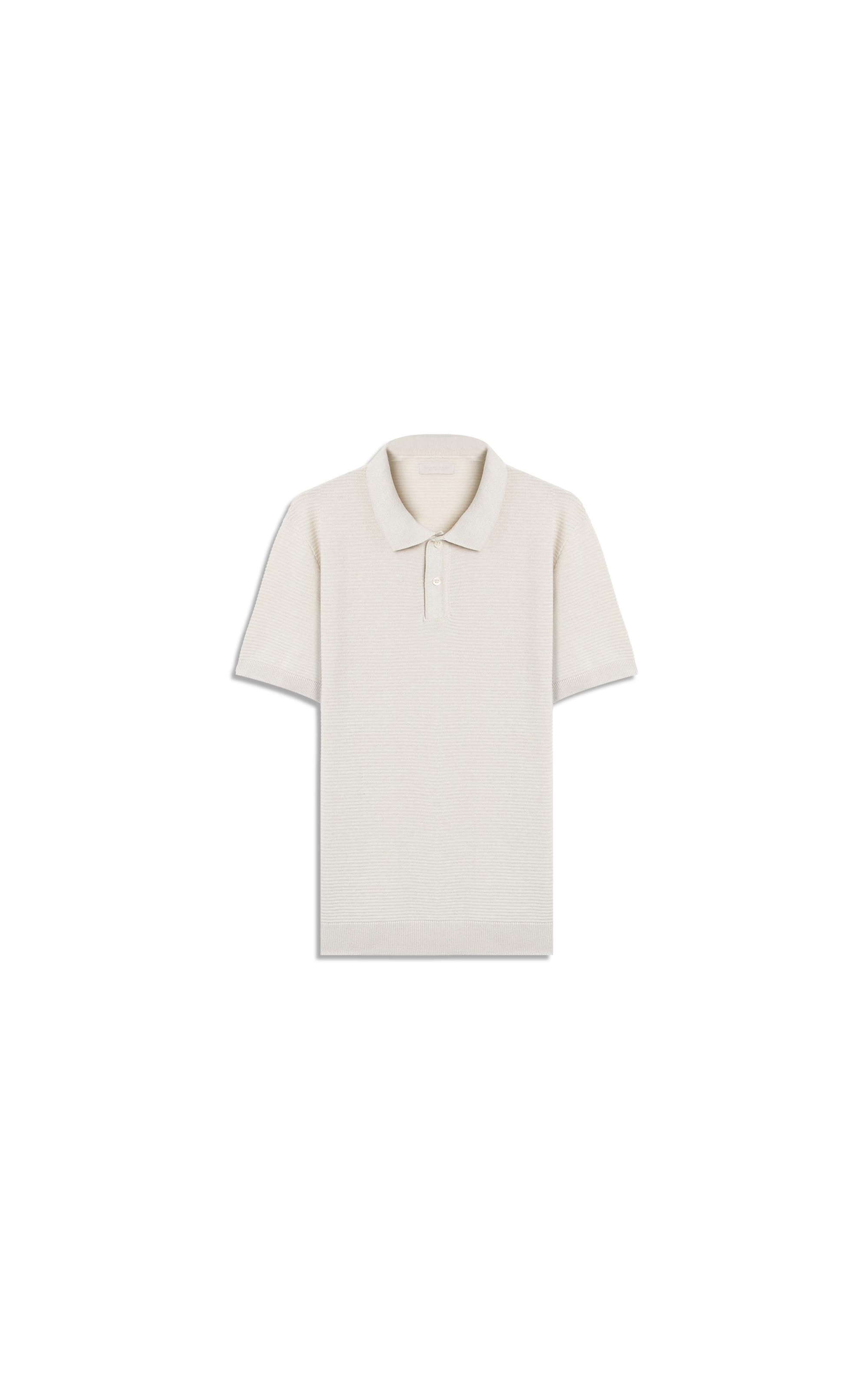 Polo Mc Tricot Horizontal Chain Areia                                   