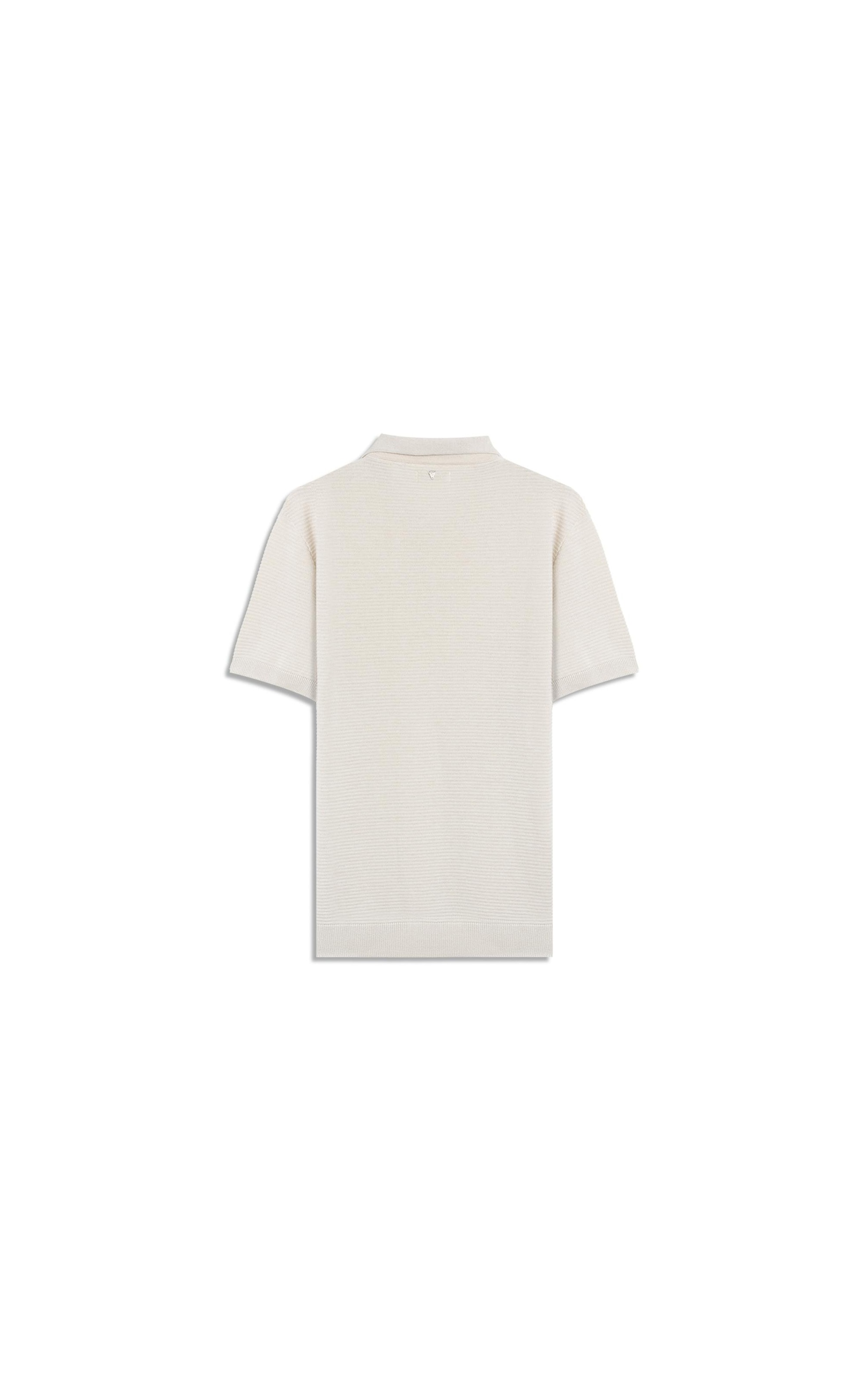 Polo Mc Tricot Horizontal Chain Areia                                   
