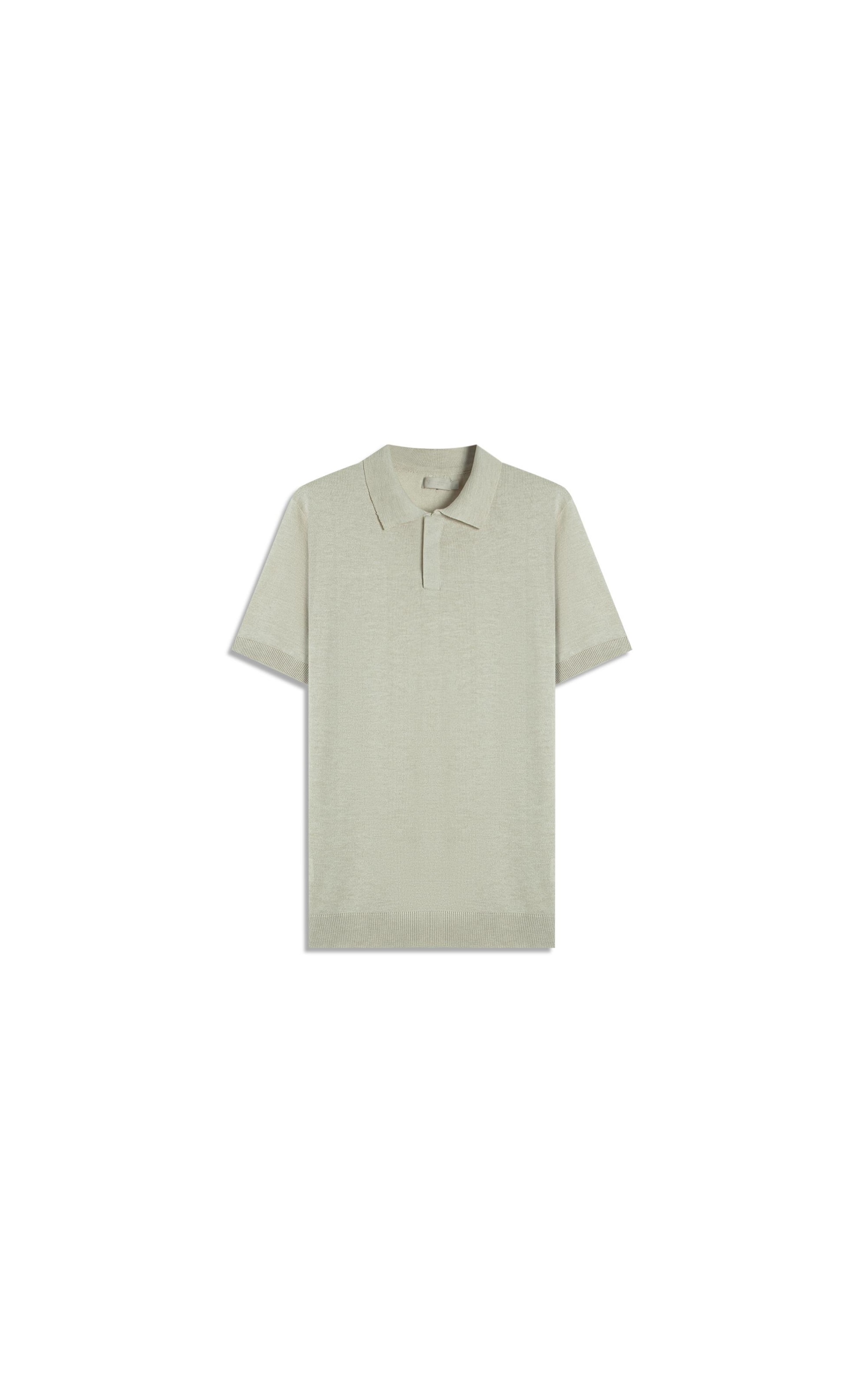 Polo Mc Tricot Vista Embutida Areia