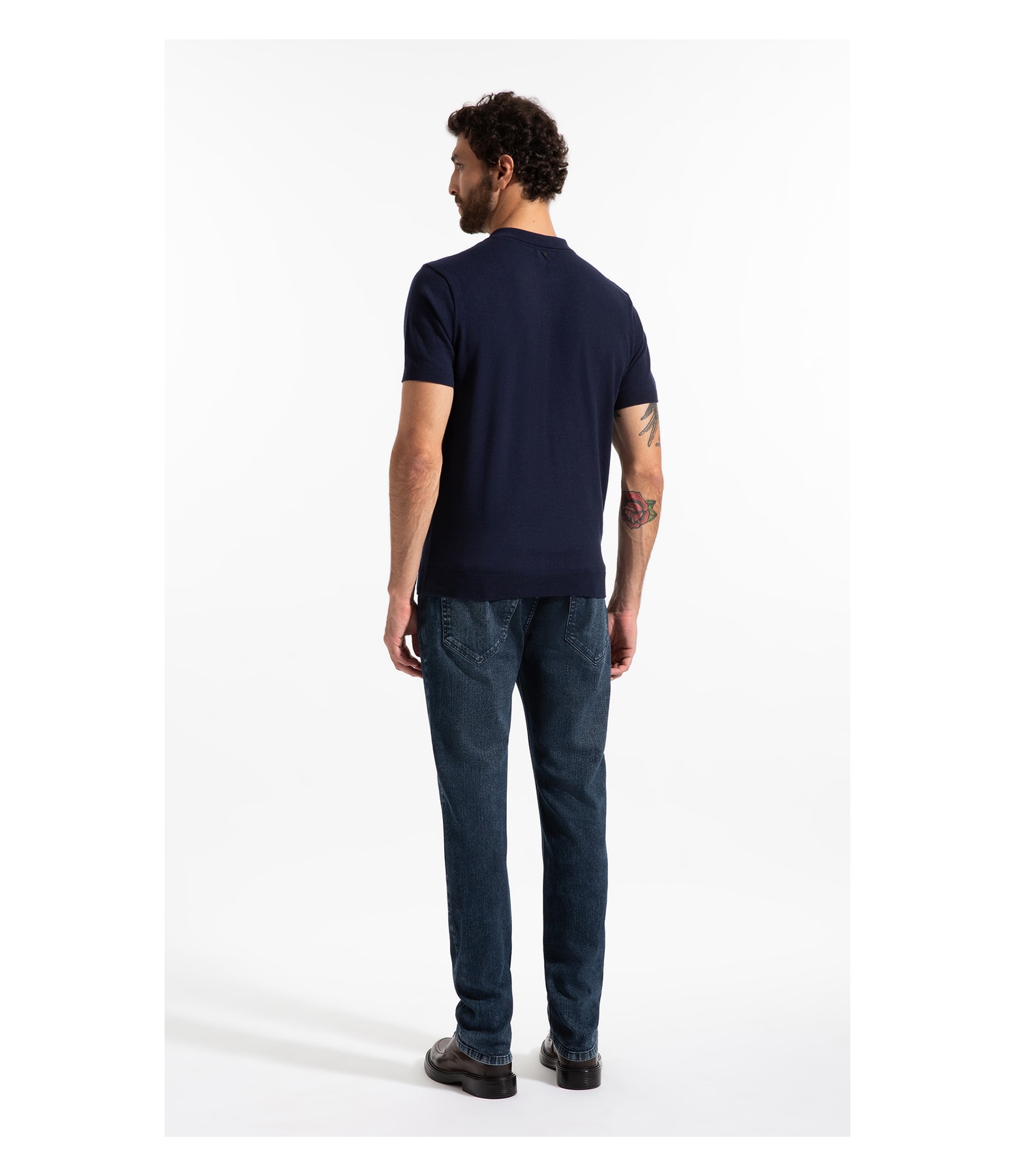 Polo Mc Tricot Vista Relax Cashmere Like Dark Navy