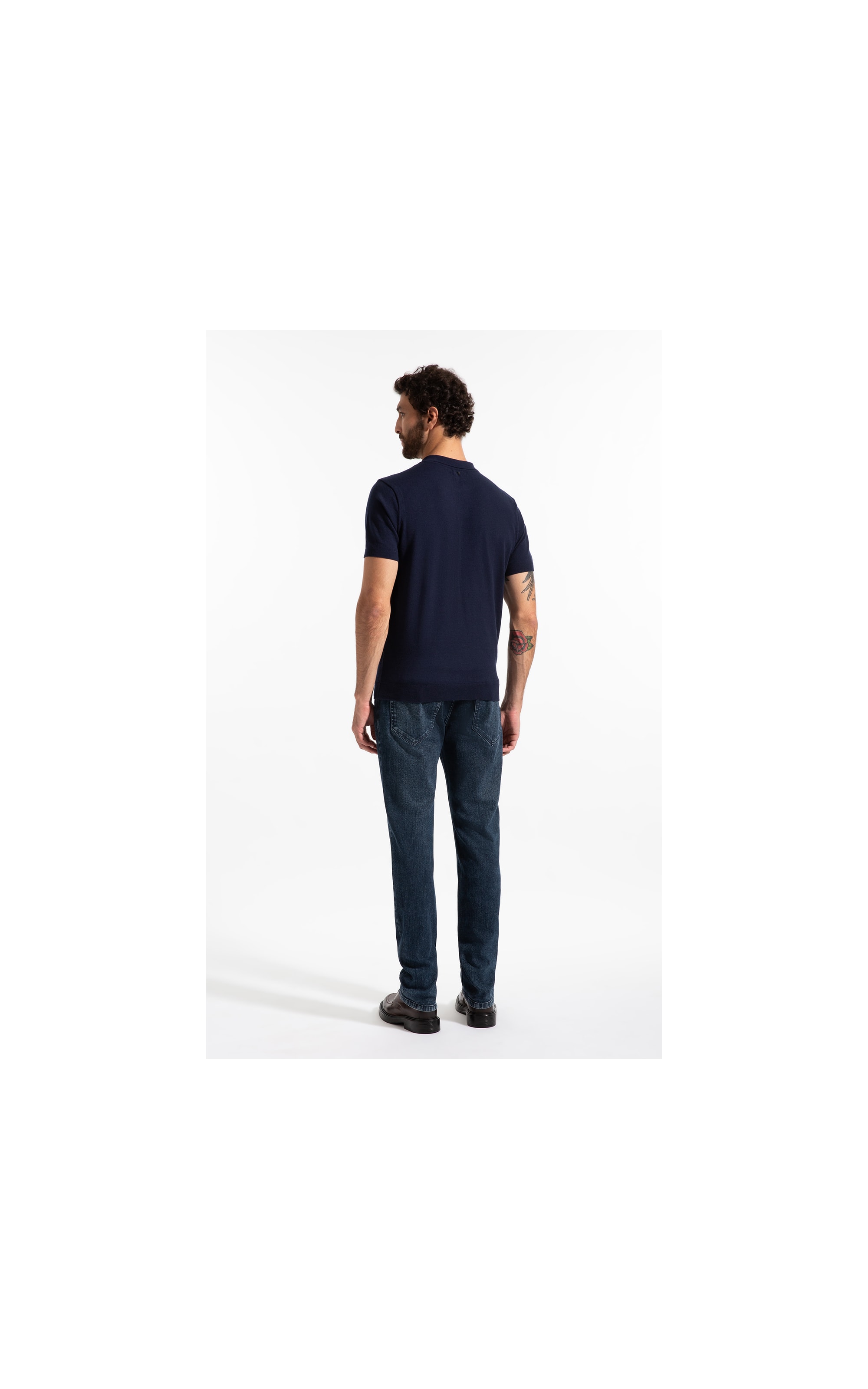 Polo Mc Tricot Vista Relax Cashmere Like Dark Navy