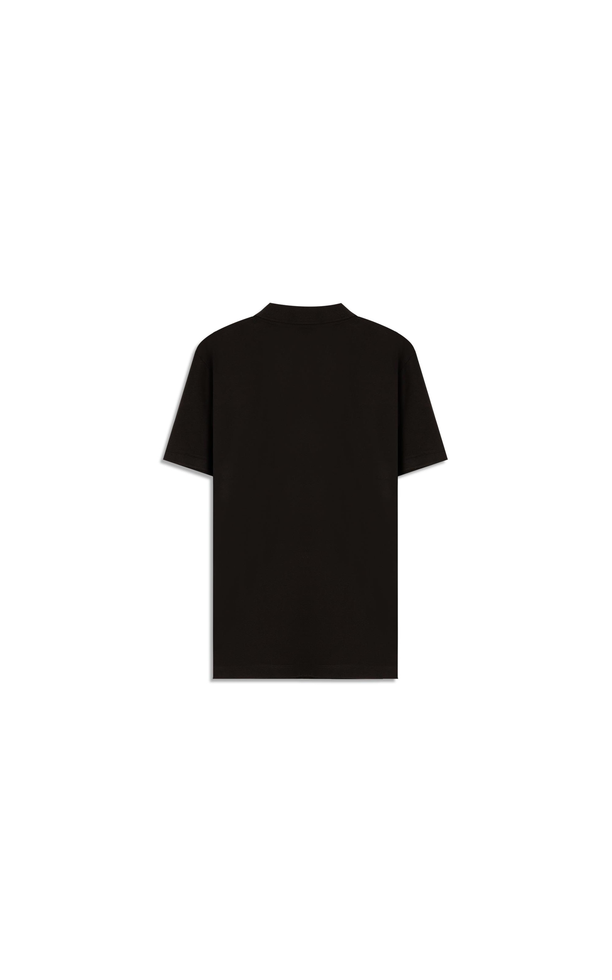 Polo Mc Zíper Lisa Preto